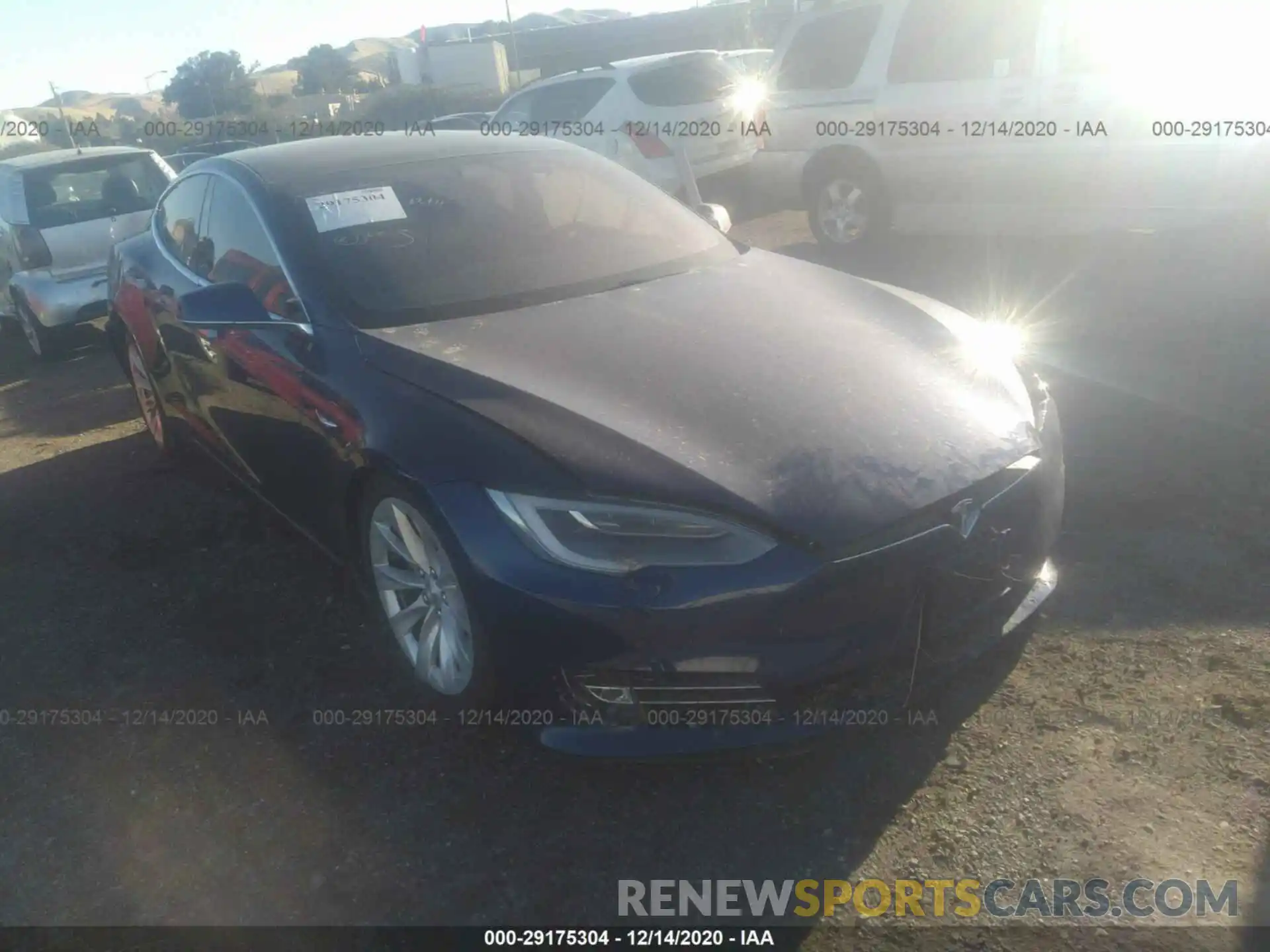 1 Photograph of a damaged car 5YJSA1E23LF362237 TESLA MODEL S 2020