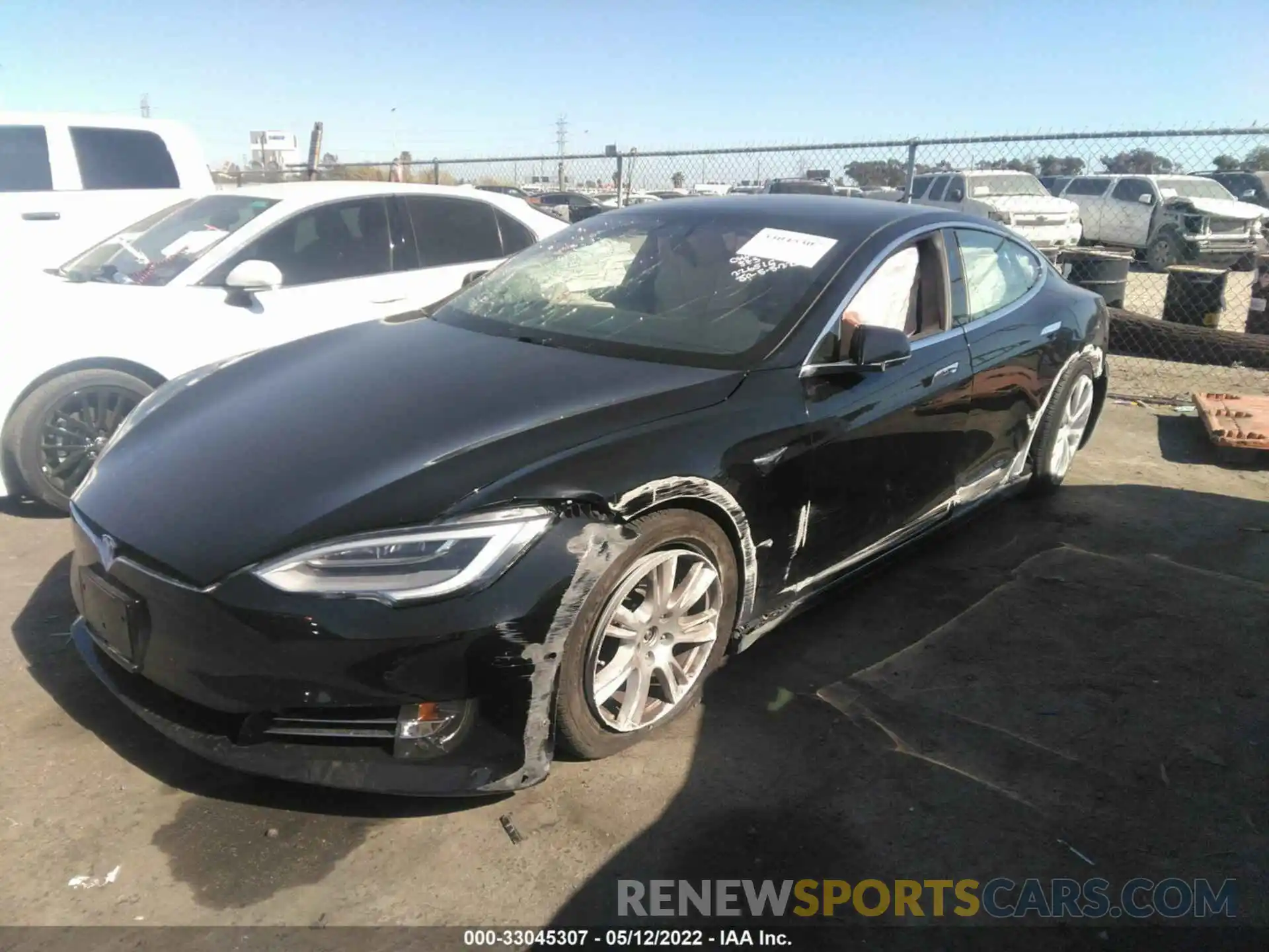 2 Photograph of a damaged car 5YJSA1E23LF370659 TESLA MODEL S 2020