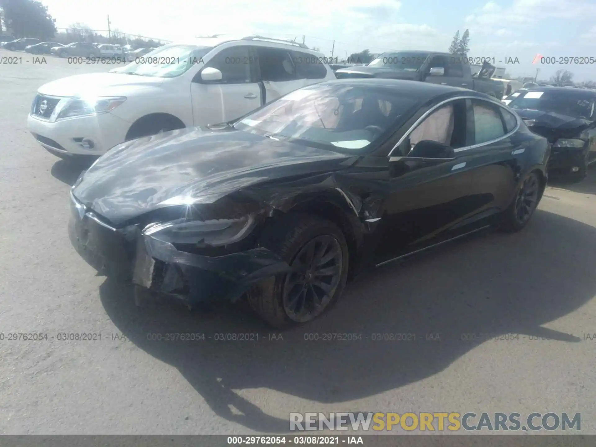 2 Photograph of a damaged car 5YJSA1E23LF397327 TESLA MODEL S 2020