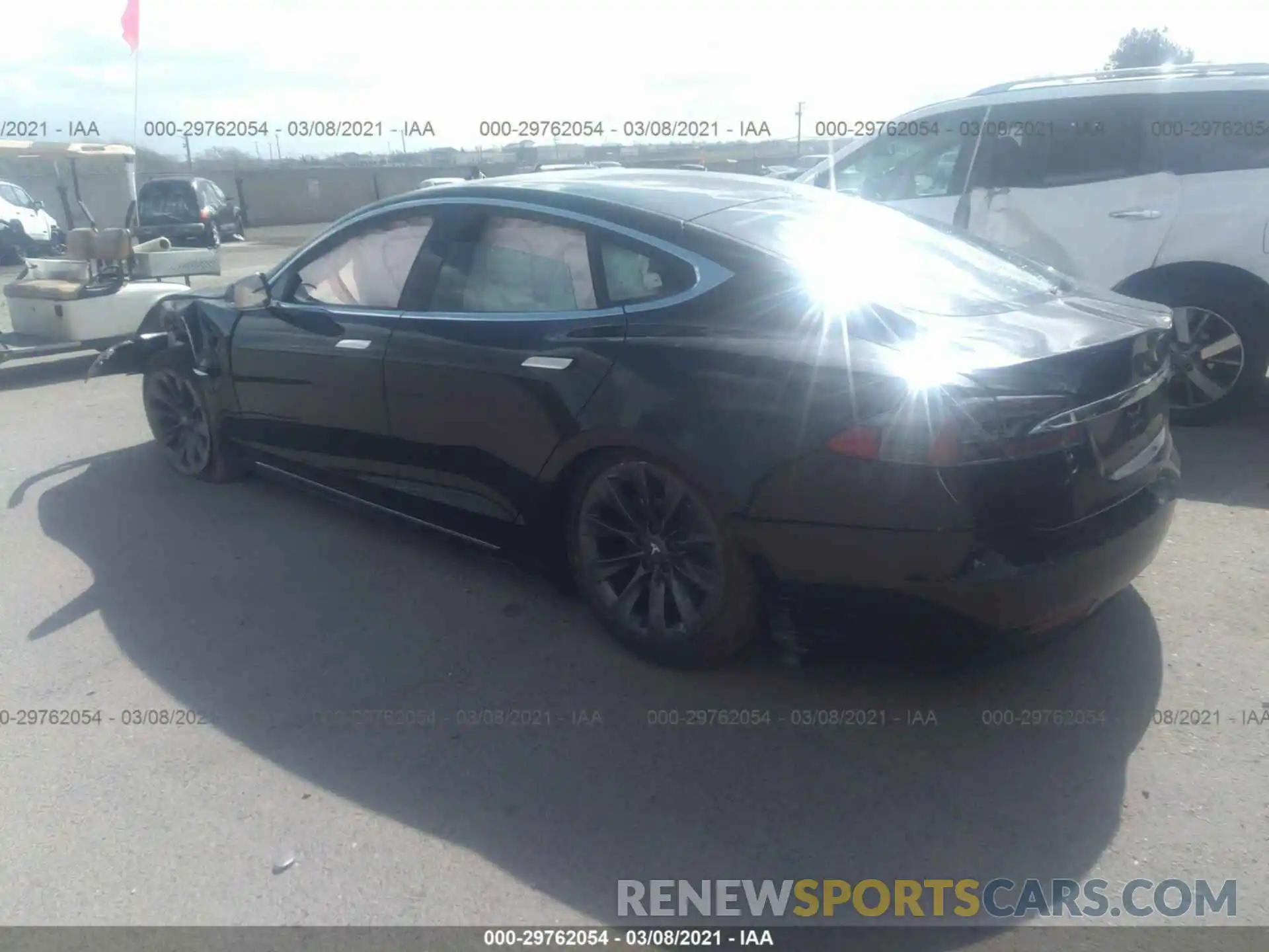 3 Photograph of a damaged car 5YJSA1E23LF397327 TESLA MODEL S 2020