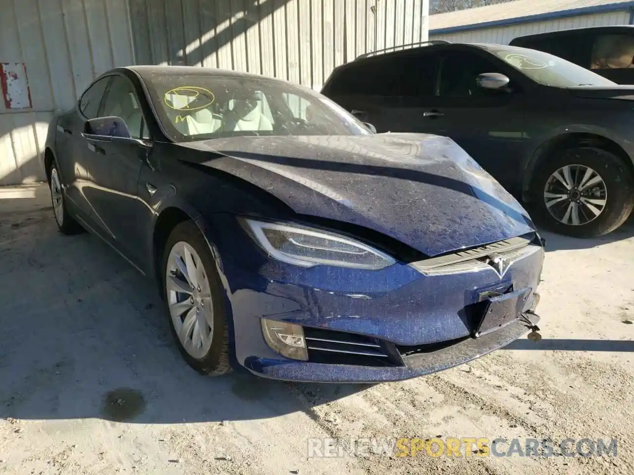 1 Photograph of a damaged car 5YJSA1E24LF359198 TESLA MODEL S 2020