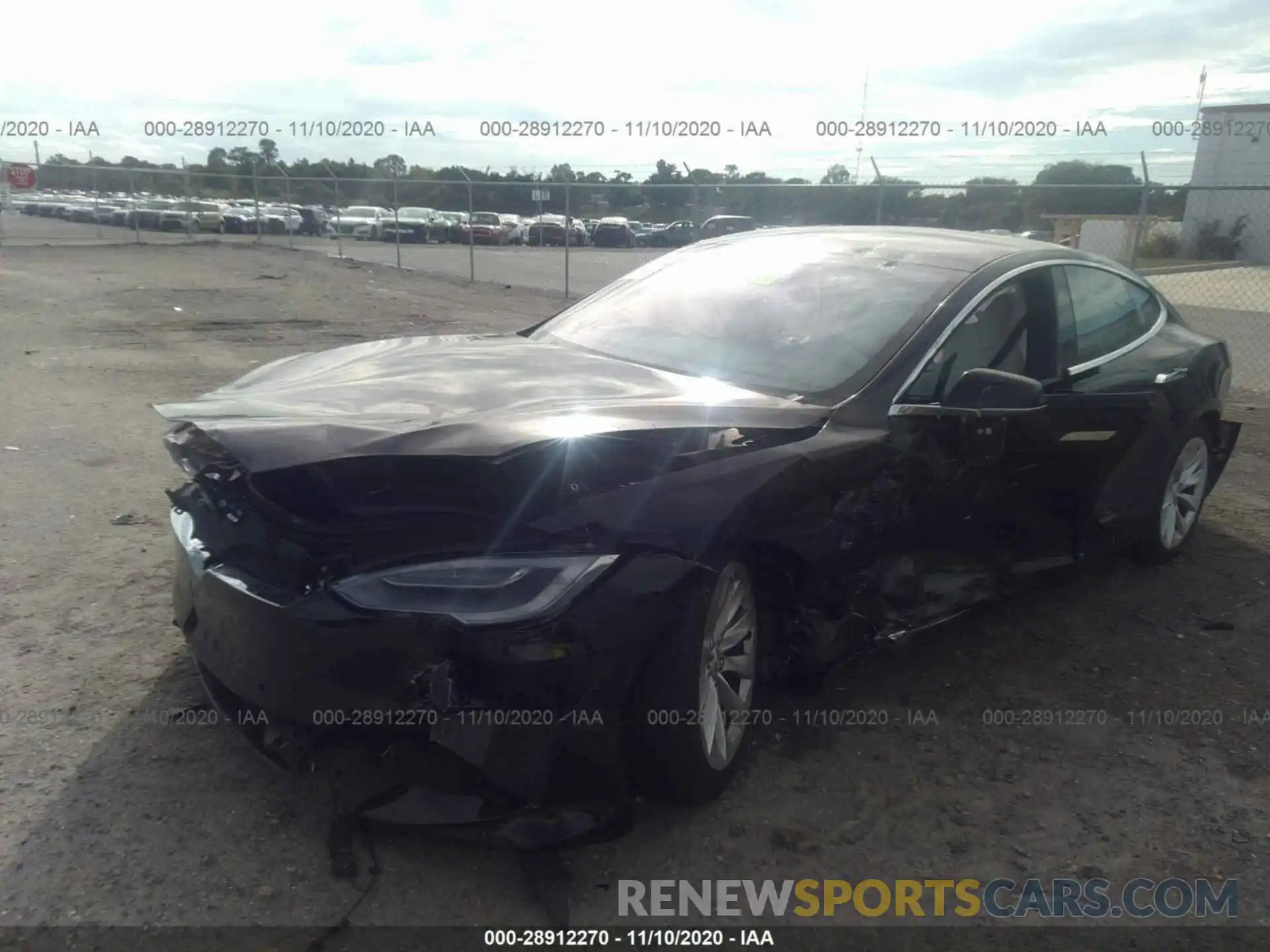 6 Photograph of a damaged car 5YJSA1E25LF355063 TESLA MODEL S 2020