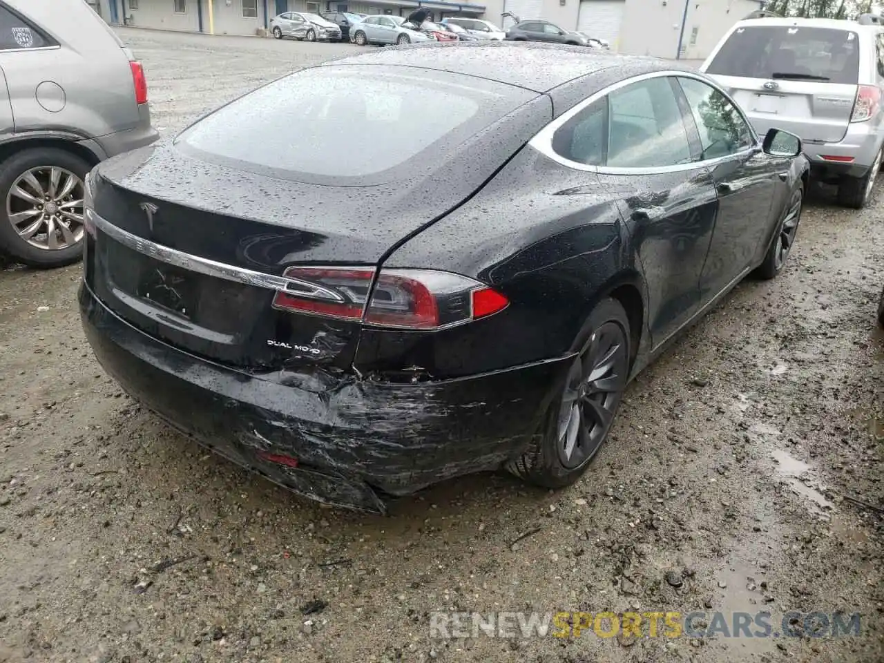 4 Фотография поврежденного автомобиля 5YJSA1E25LF370341 TESLA MODEL S 2020