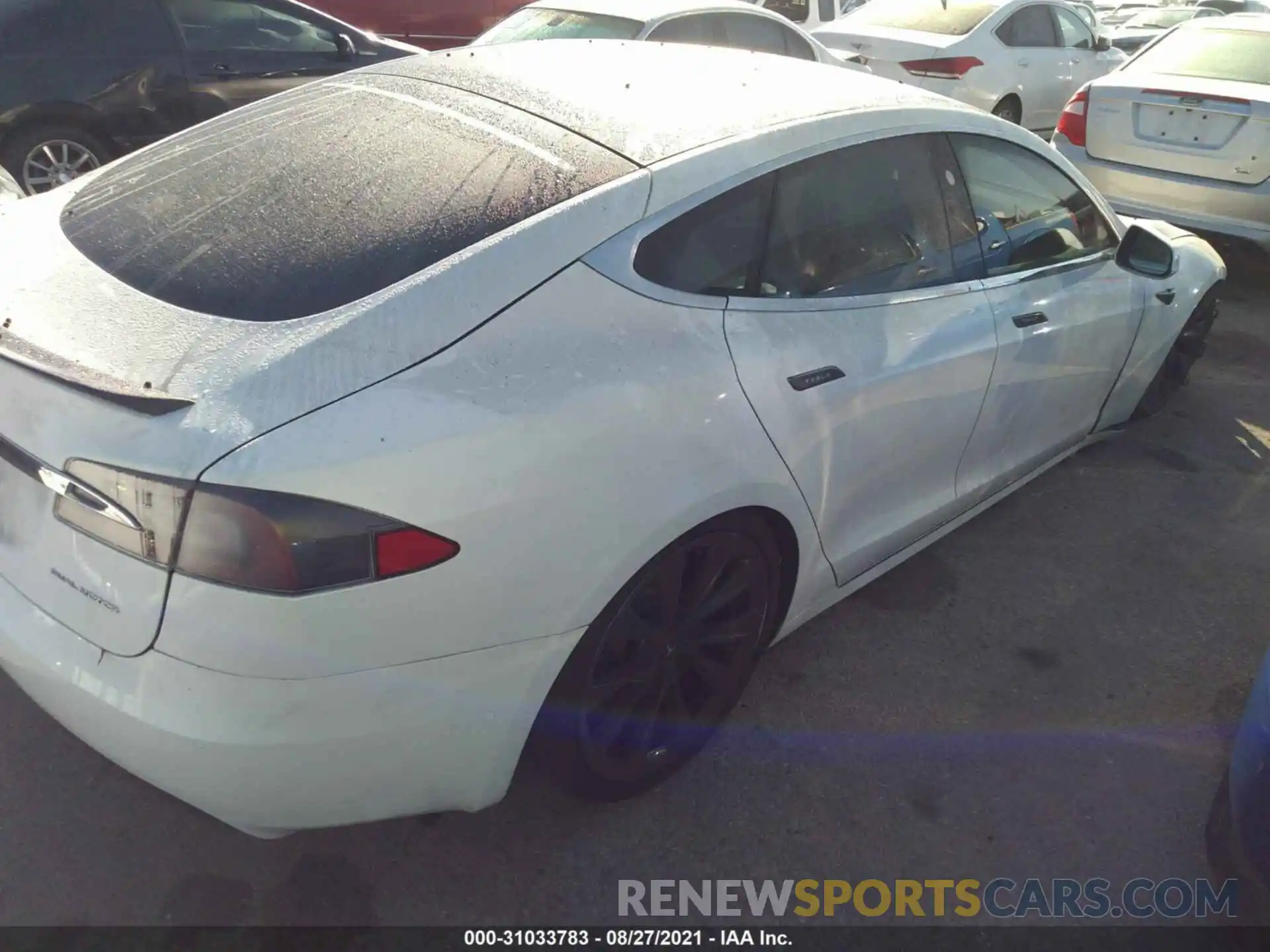 4 Photograph of a damaged car 5YJSA1E25LF396258 TESLA MODEL S 2020