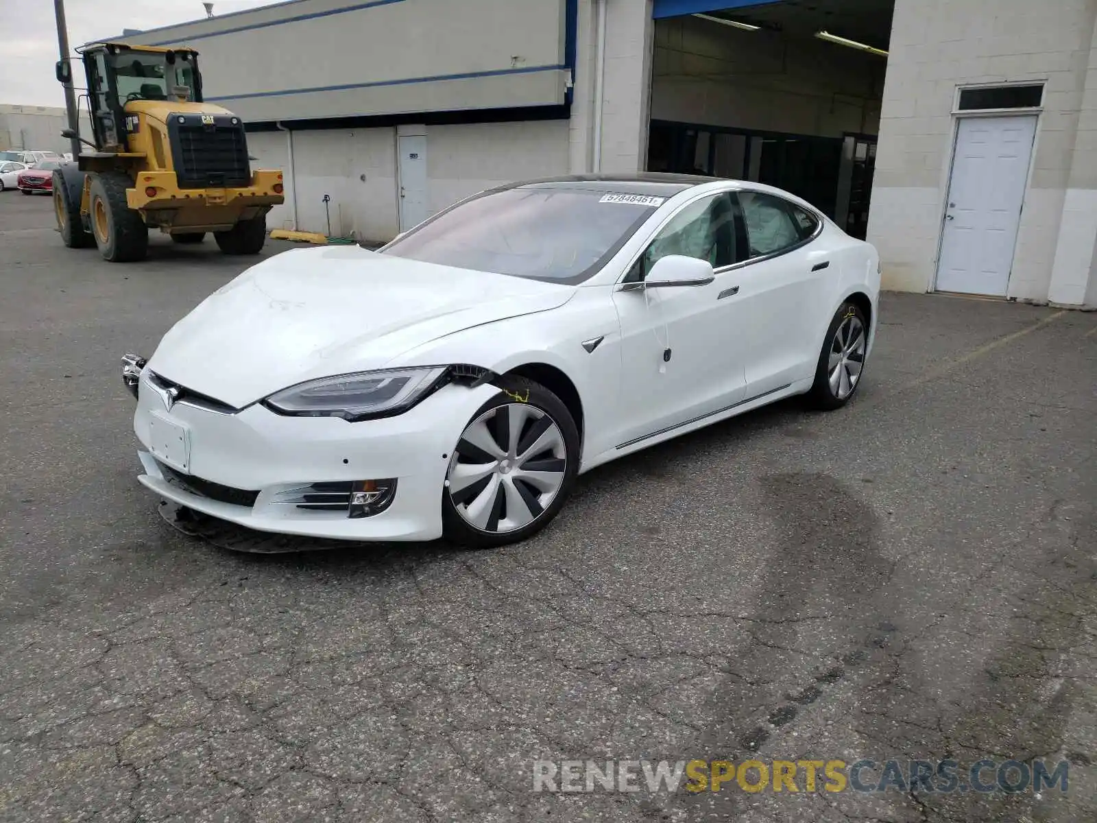 2 Фотография поврежденного автомобиля 5YJSA1E26LF385415 TESLA MODEL S 2020