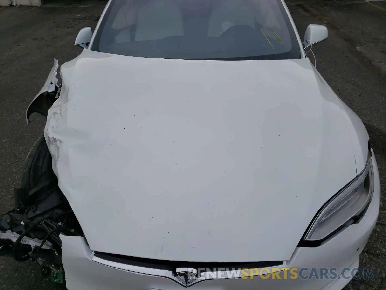 7 Фотография поврежденного автомобиля 5YJSA1E26LF385415 TESLA MODEL S 2020