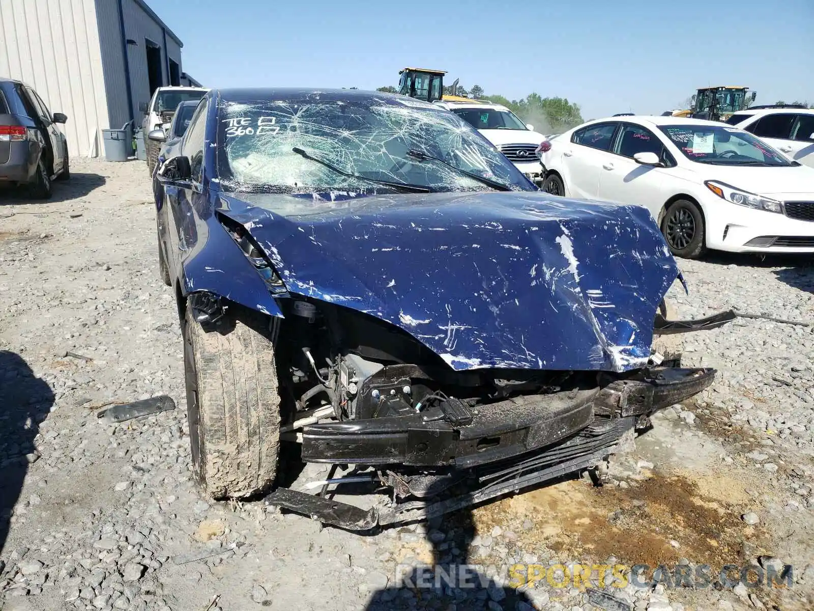 9 Photograph of a damaged car 5YJSA1E27LF366663 TESLA MODEL S 2020