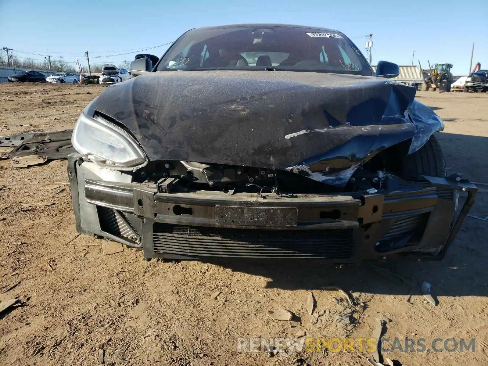 9 Photograph of a damaged car 5YJSA1E28LF363304 TESLA MODEL S 2020