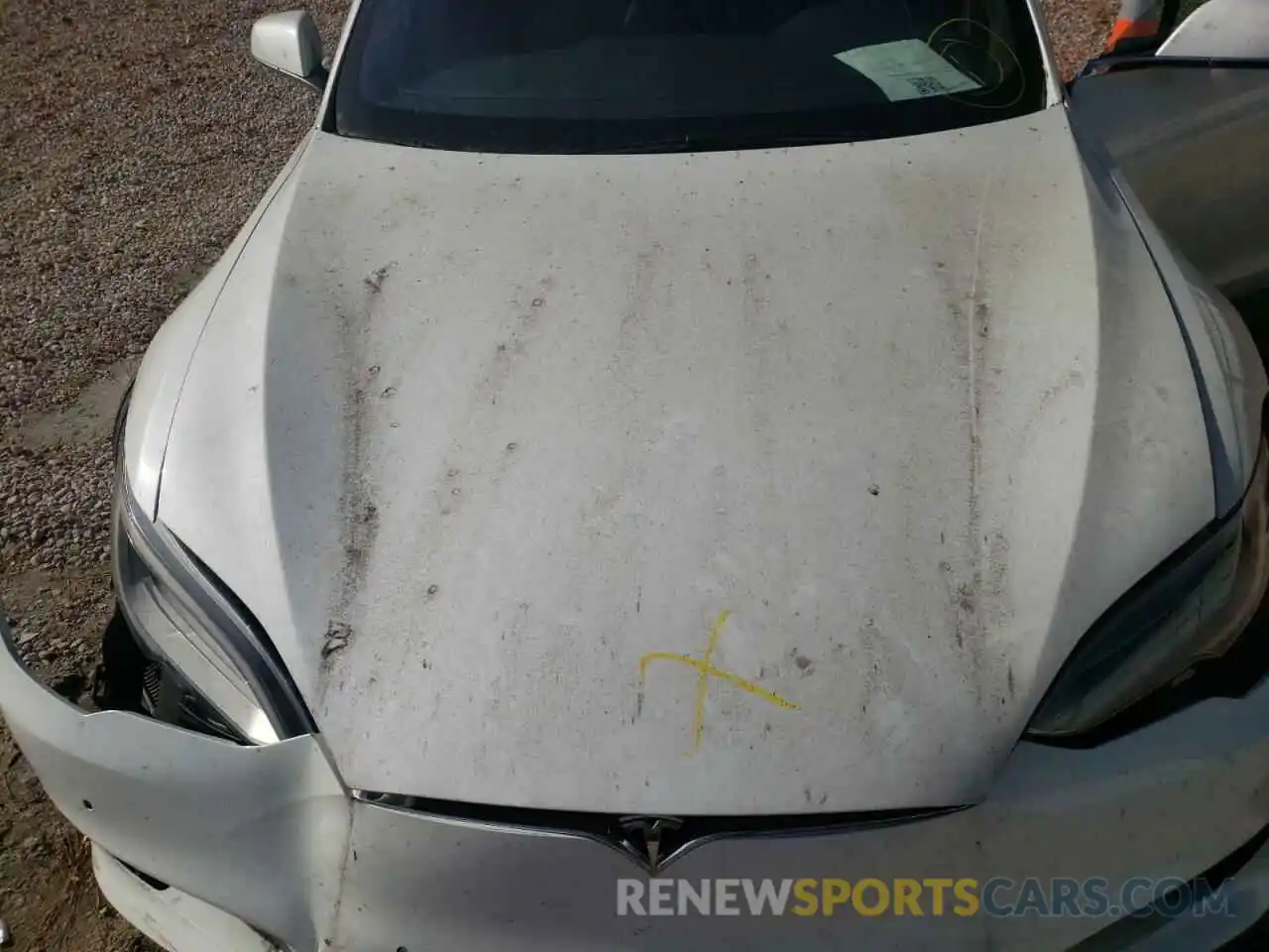 7 Photograph of a damaged car 5YJSA1E28LF381933 TESLA MODEL S 2020