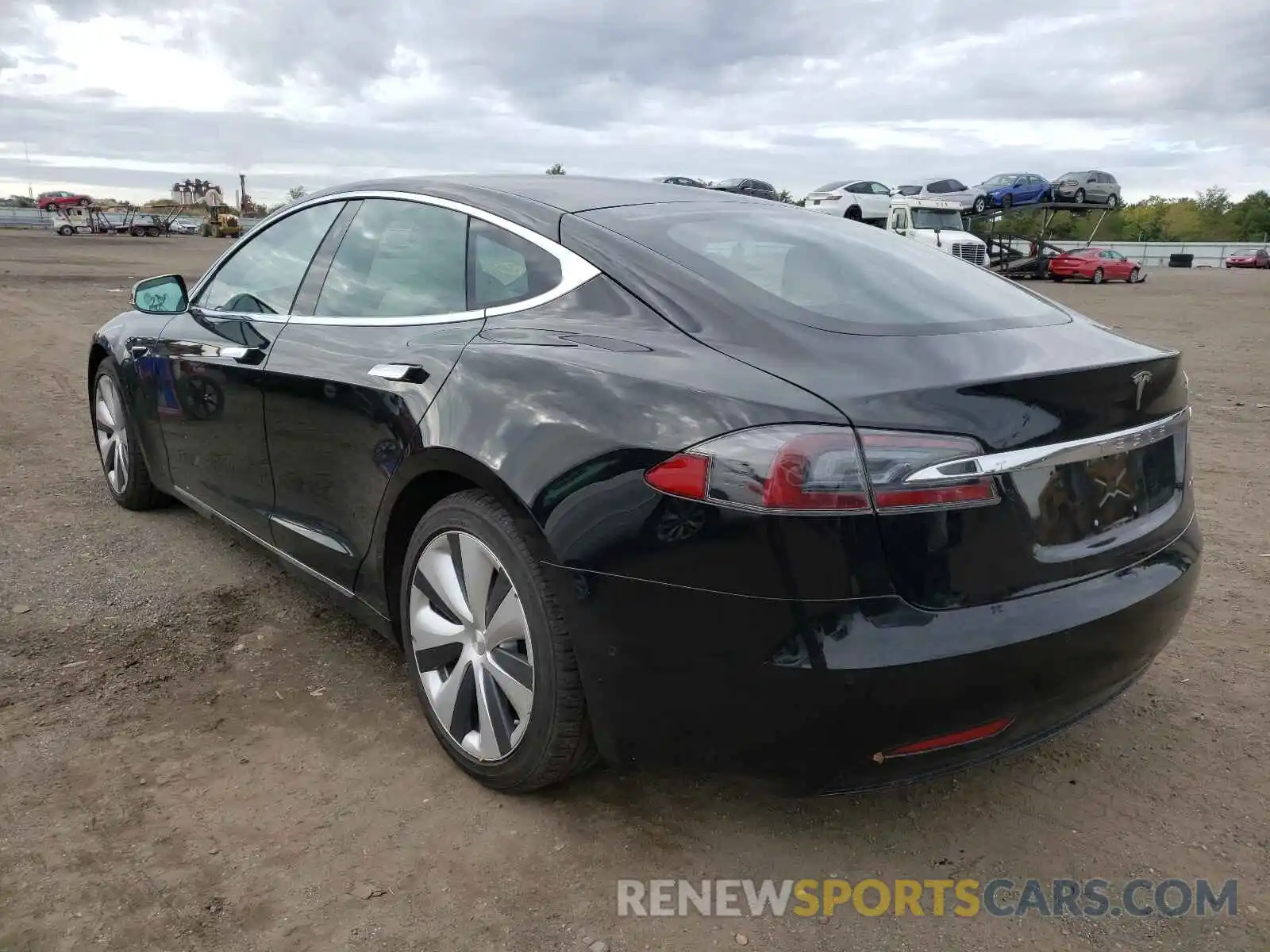 3 Photograph of a damaged car 5YJSA1E28LF413344 TESLA MODEL S 2020