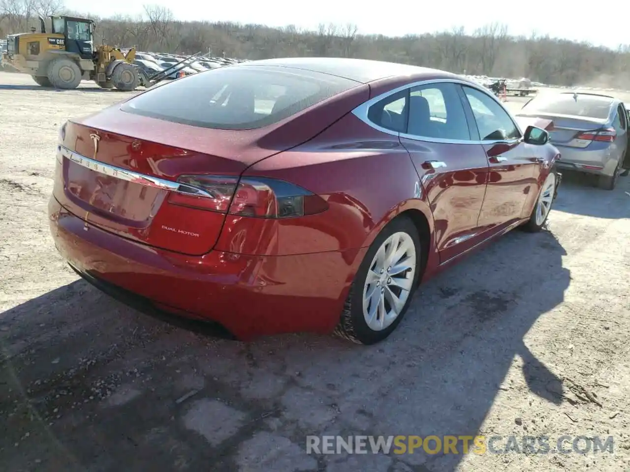 4 Фотография поврежденного автомобиля 5YJSA1E29LF350593 TESLA MODEL S 2020