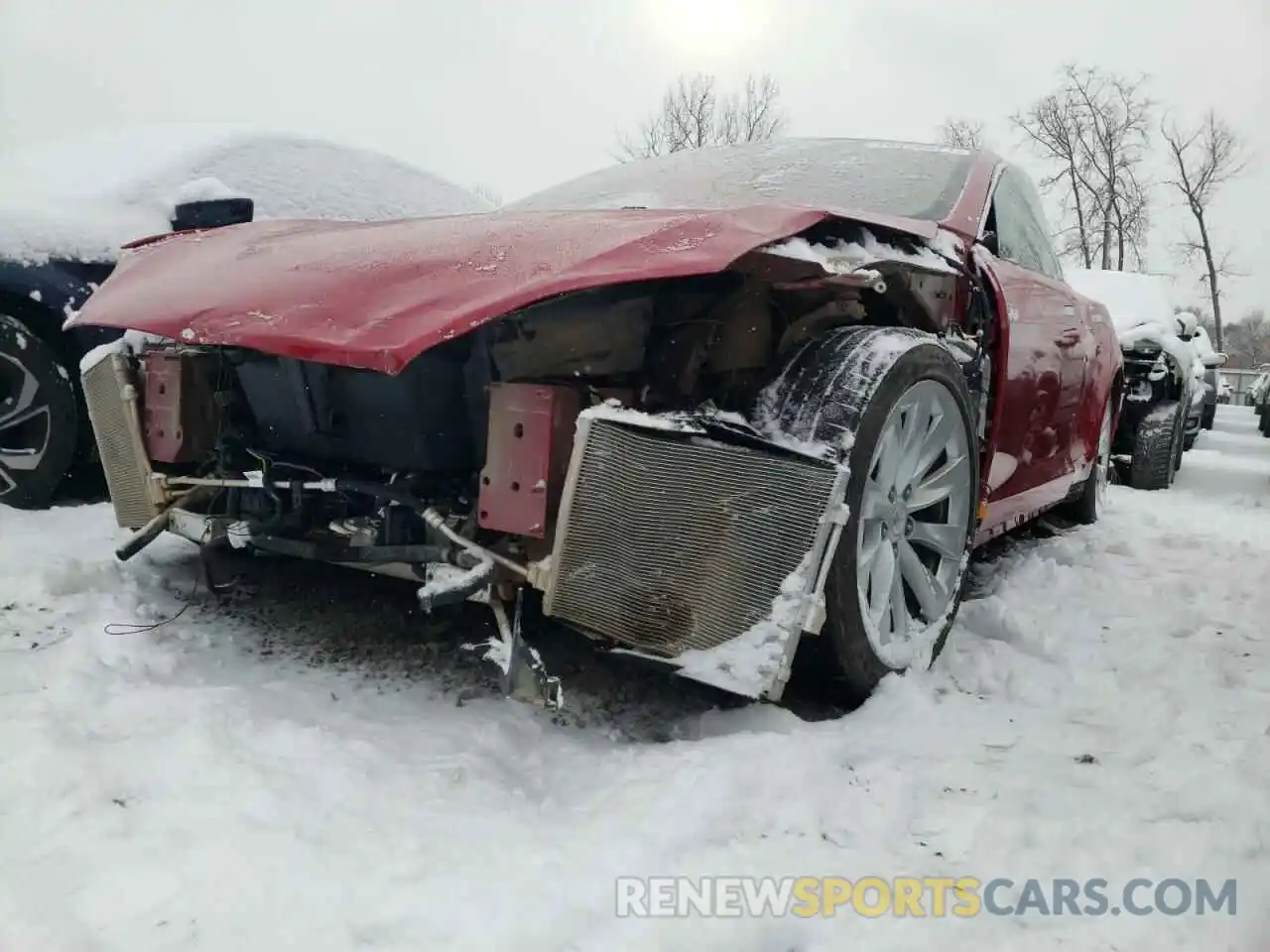 9 Photograph of a damaged car 5YJSA1E29LF357740 TESLA MODEL S 2020