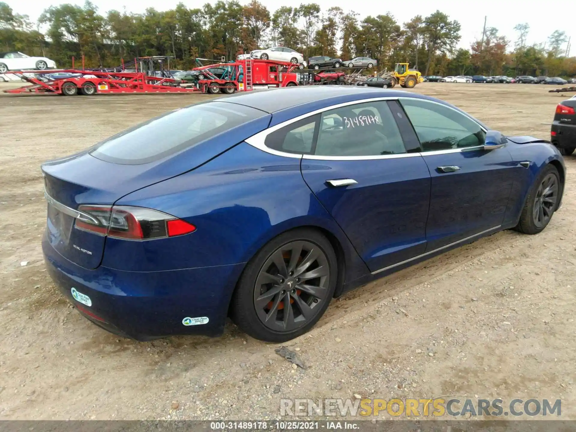 4 Photograph of a damaged car 5YJSA1E29LF371055 TESLA MODEL S 2020