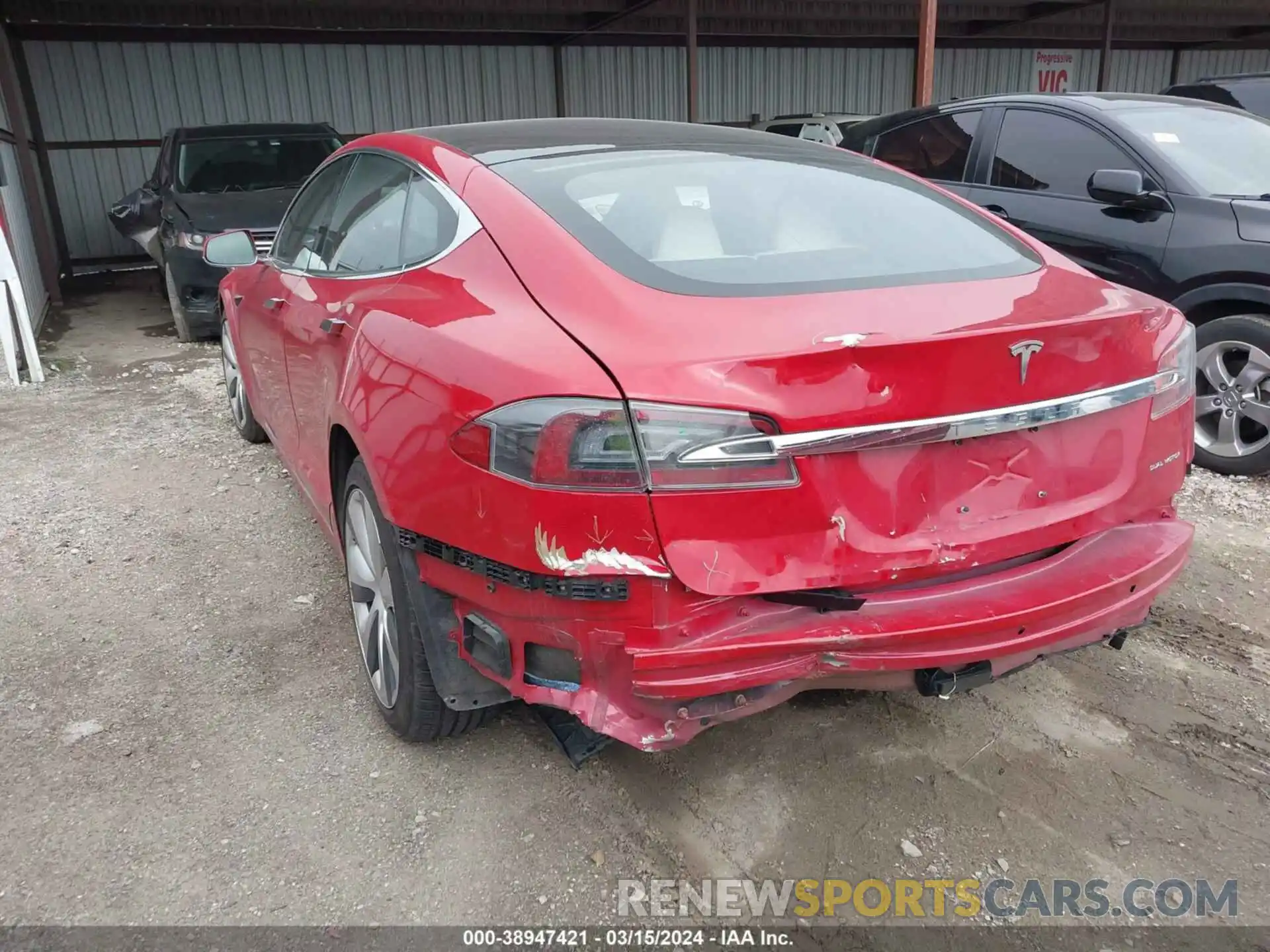 3 Photograph of a damaged car 5YJSA1E29LF416172 TESLA MODEL S 2020