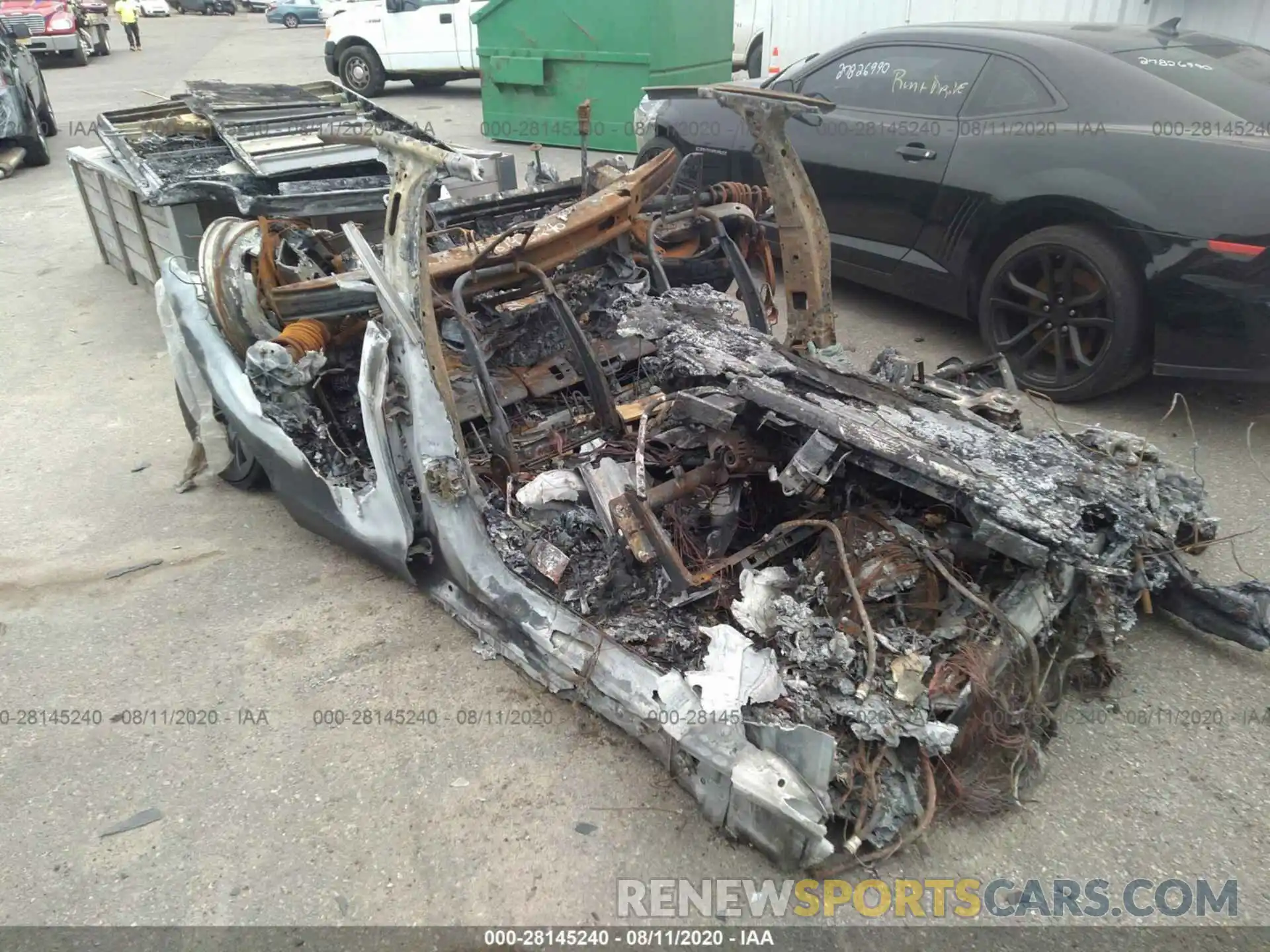 6 Фотография поврежденного автомобиля 5YJSA1E2XLF354989 TESLA MODEL S 2020
