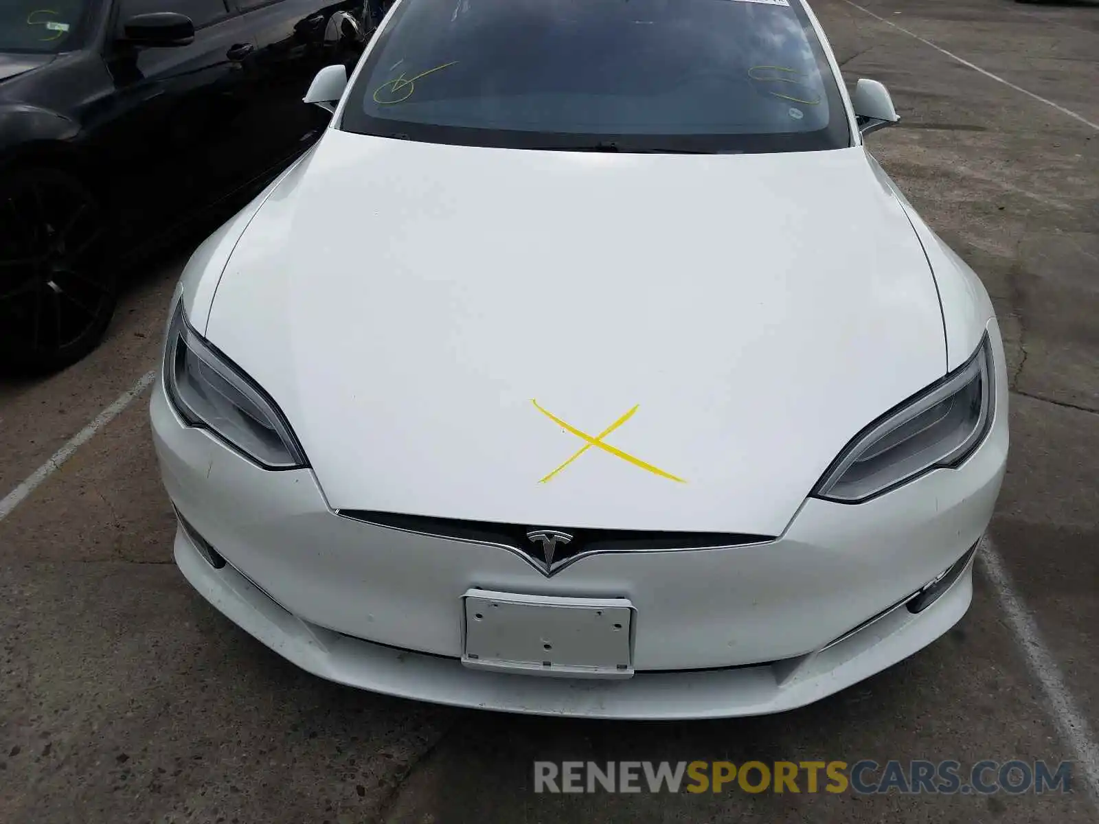 7 Photograph of a damaged car 5YJSA1E2XLF359481 TESLA MODEL S 2020