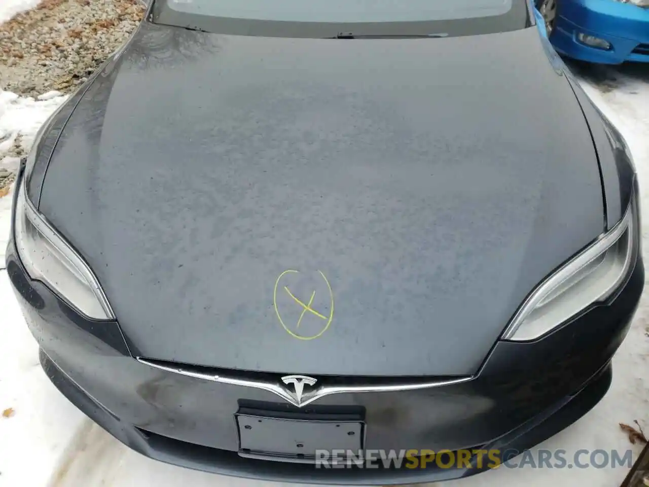 7 Photograph of a damaged car 5YJSA1E2XLF370903 TESLA MODEL S 2020