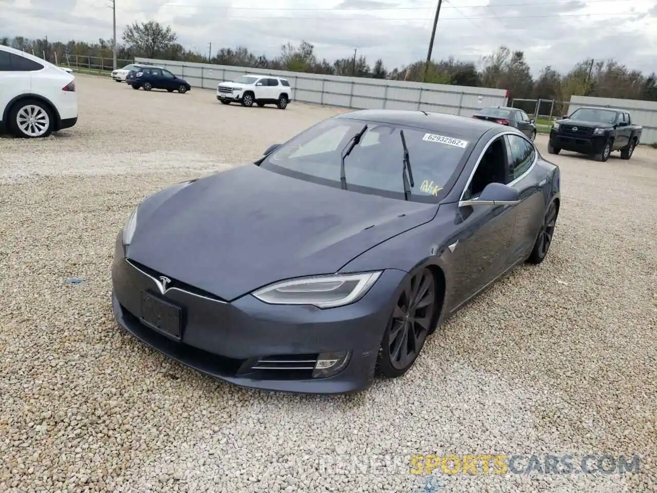 2 Photograph of a damaged car 5YJSA1E2XLF403009 TESLA MODEL S 2020