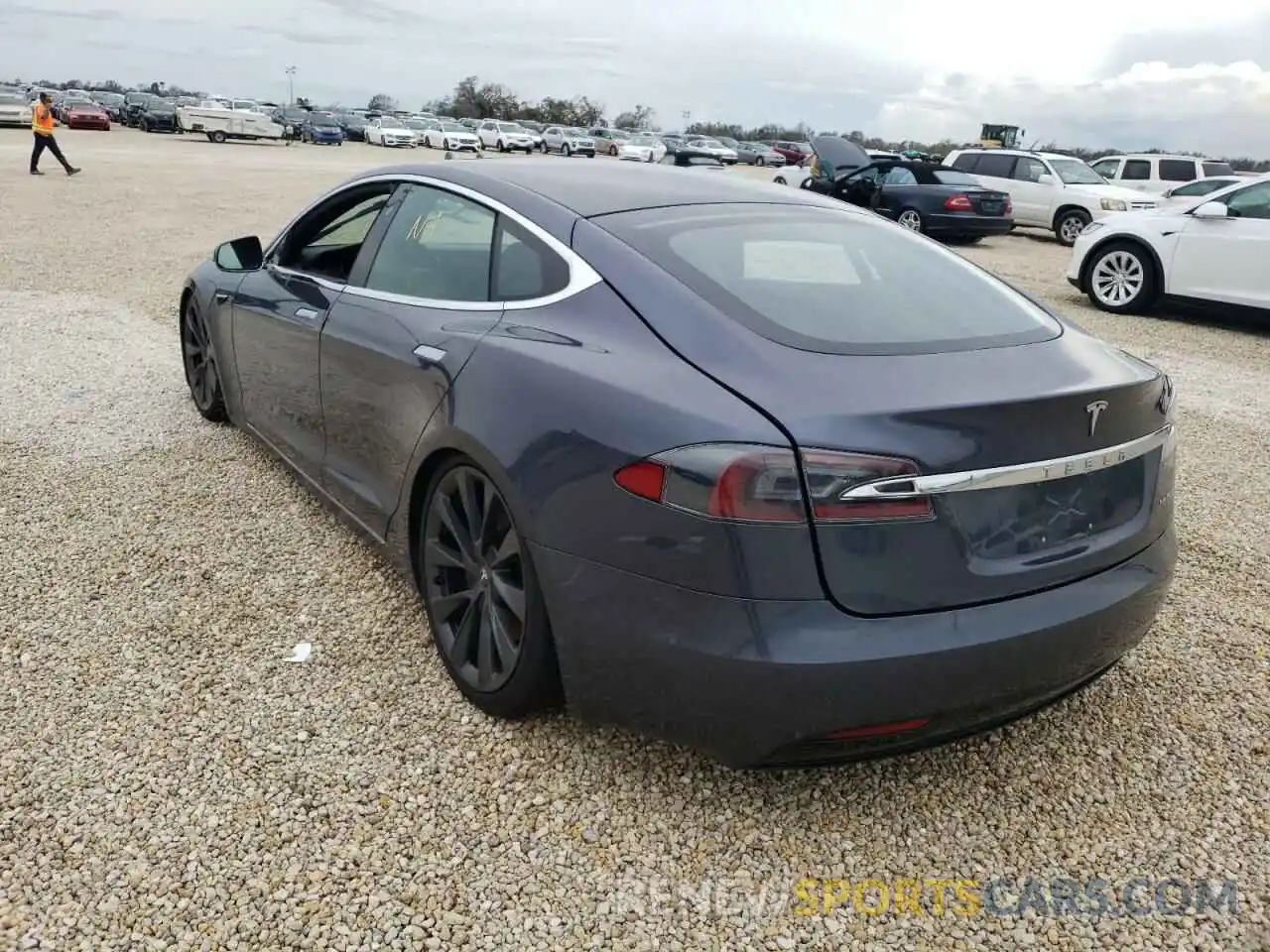 3 Photograph of a damaged car 5YJSA1E2XLF403009 TESLA MODEL S 2020