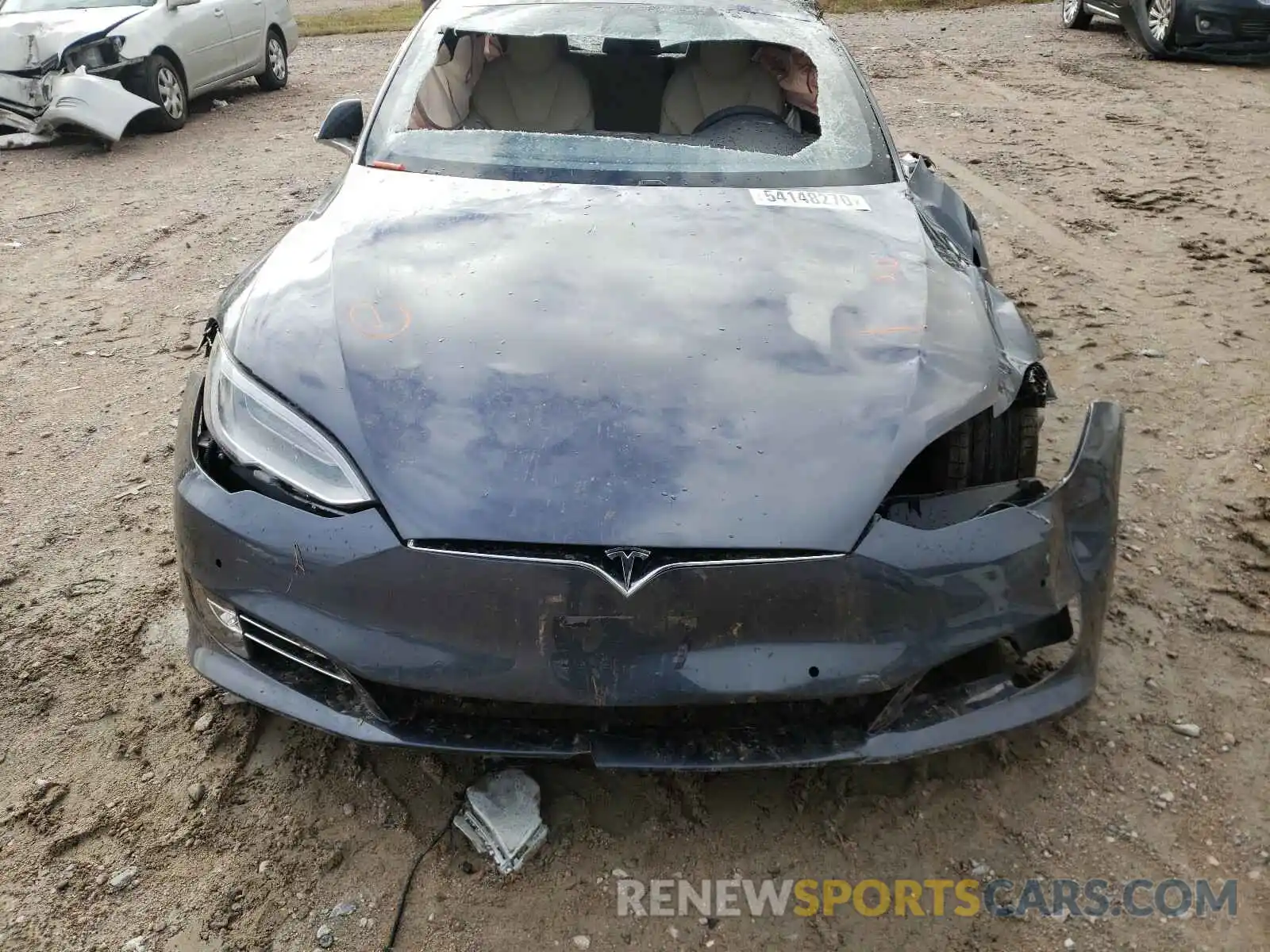 7 Photograph of a damaged car 5YJSA1E2XLF413135 TESLA MODEL S 2020