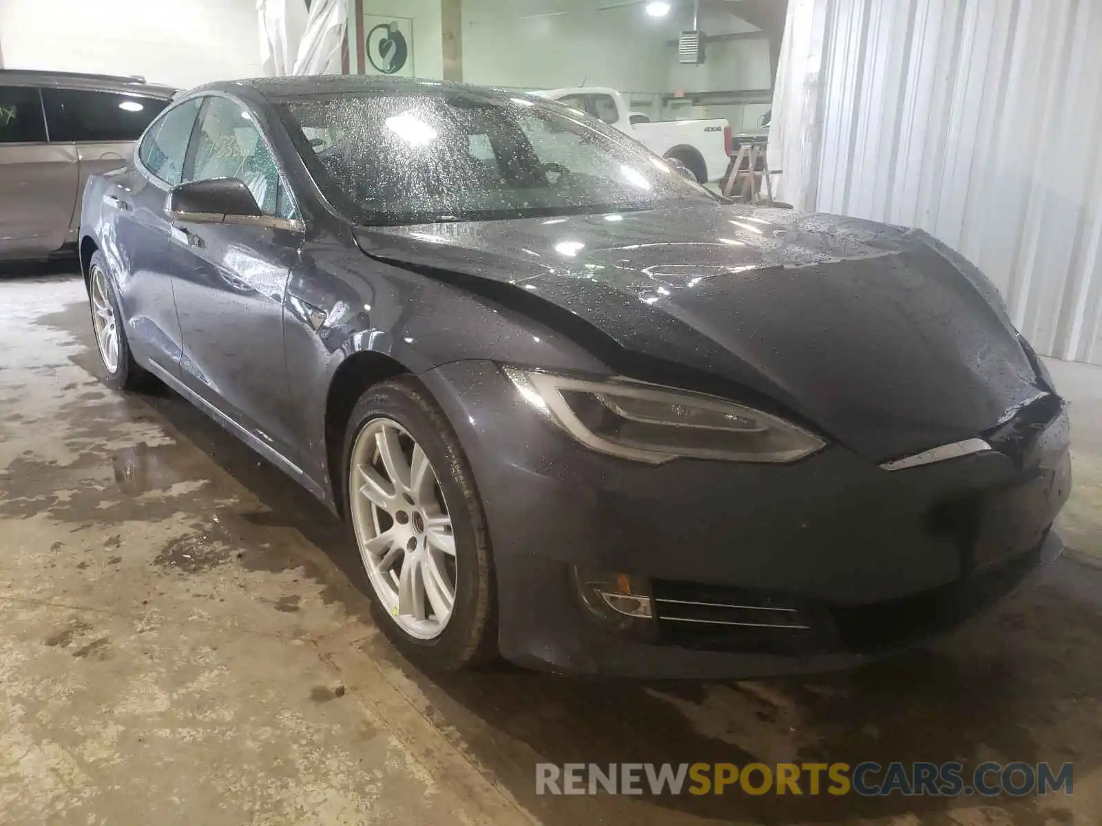 1 Photograph of a damaged car 5YJSA1E2XLF414883 TESLA MODEL S 2020