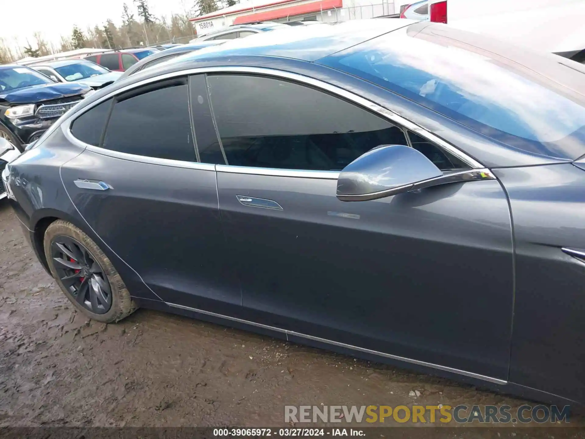 13 Photograph of a damaged car 5YJSA1E42LF366863 TESLA MODEL S 2020