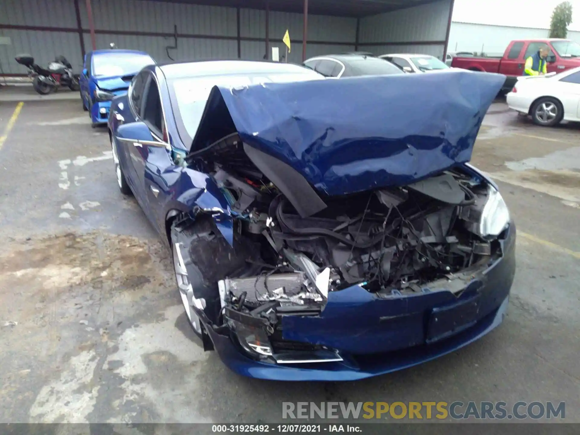 6 Photograph of a damaged car 5YJSA1E43LF364779 TESLA MODEL S 2020