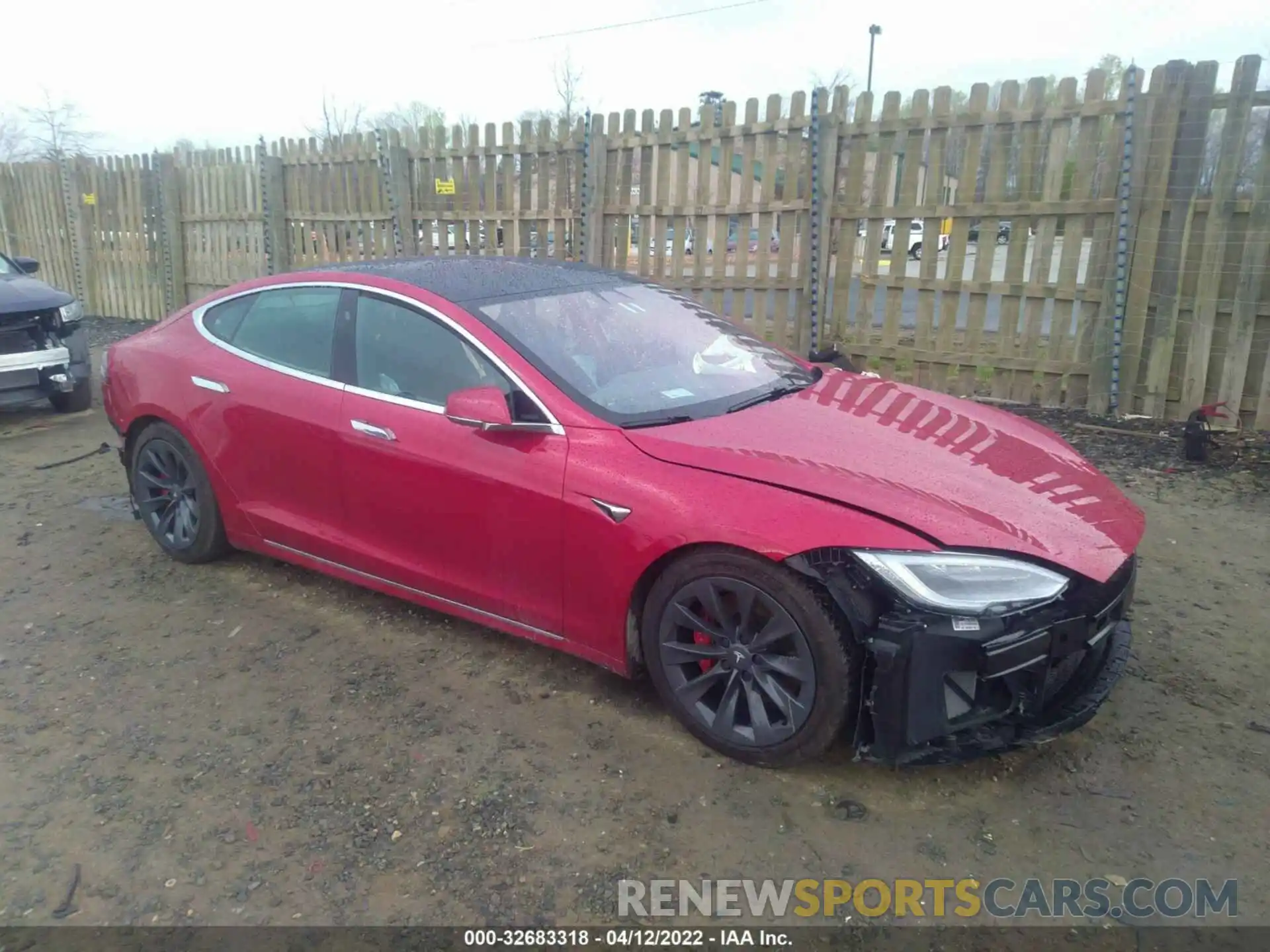 1 Photograph of a damaged car 5YJSA1E46LF364243 TESLA MODEL S 2020