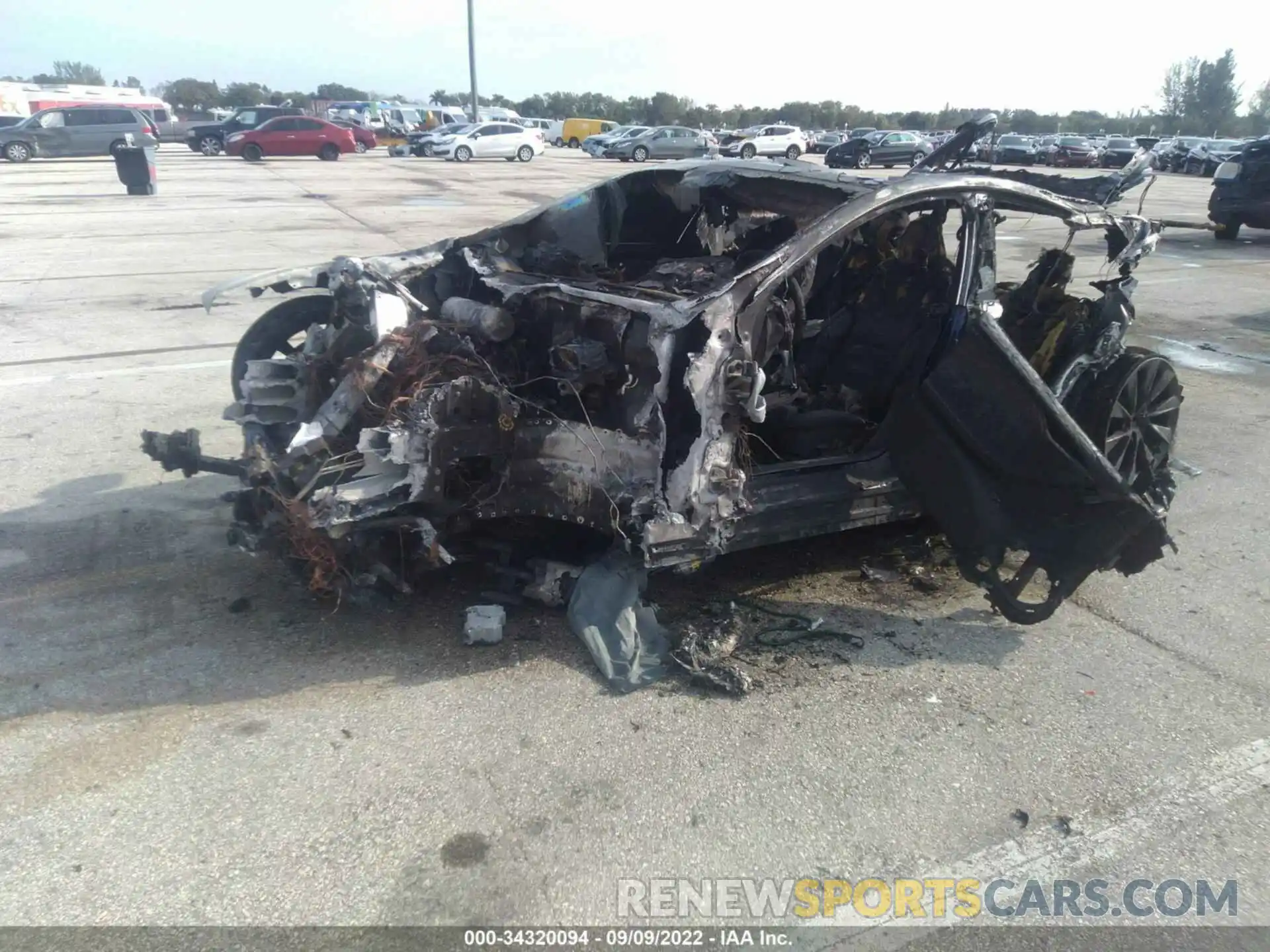 2 Photograph of a damaged car 5YJSA1E46LF400397 TESLA MODEL S 2020