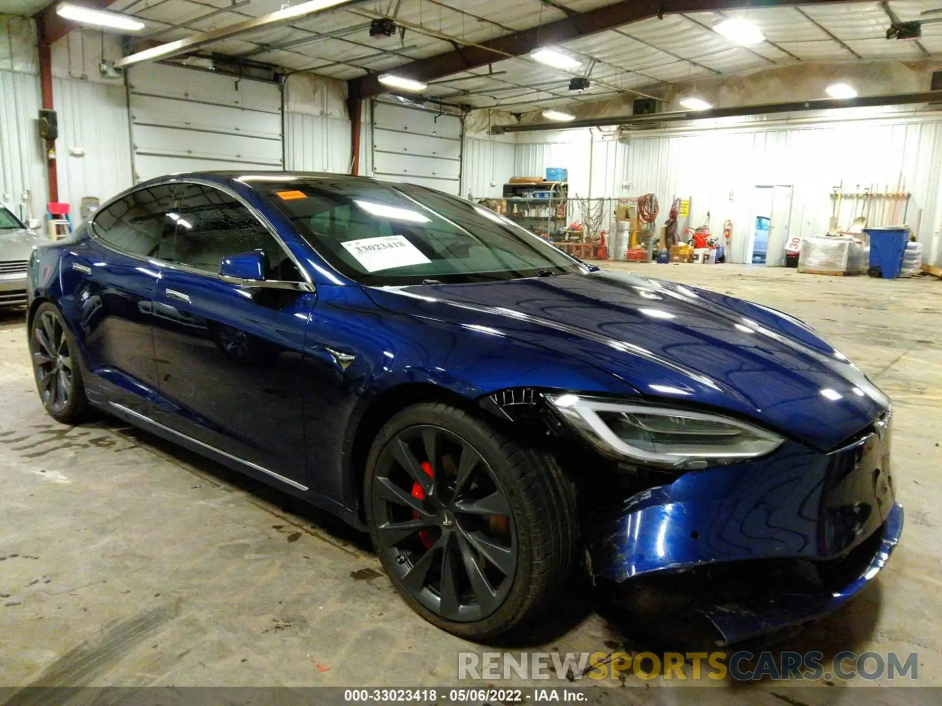 1 Photograph of a damaged car 5YJSA1E47LF351579 TESLA MODEL S 2020