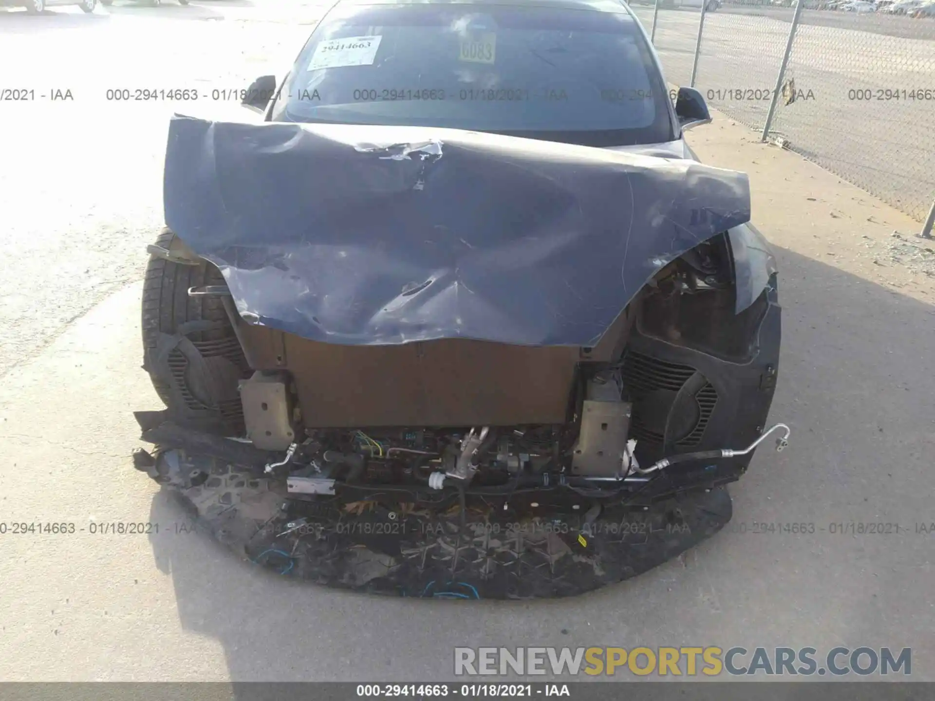 6 Photograph of a damaged car 5YJSA1E49LF359845 TESLA MODEL S 2020