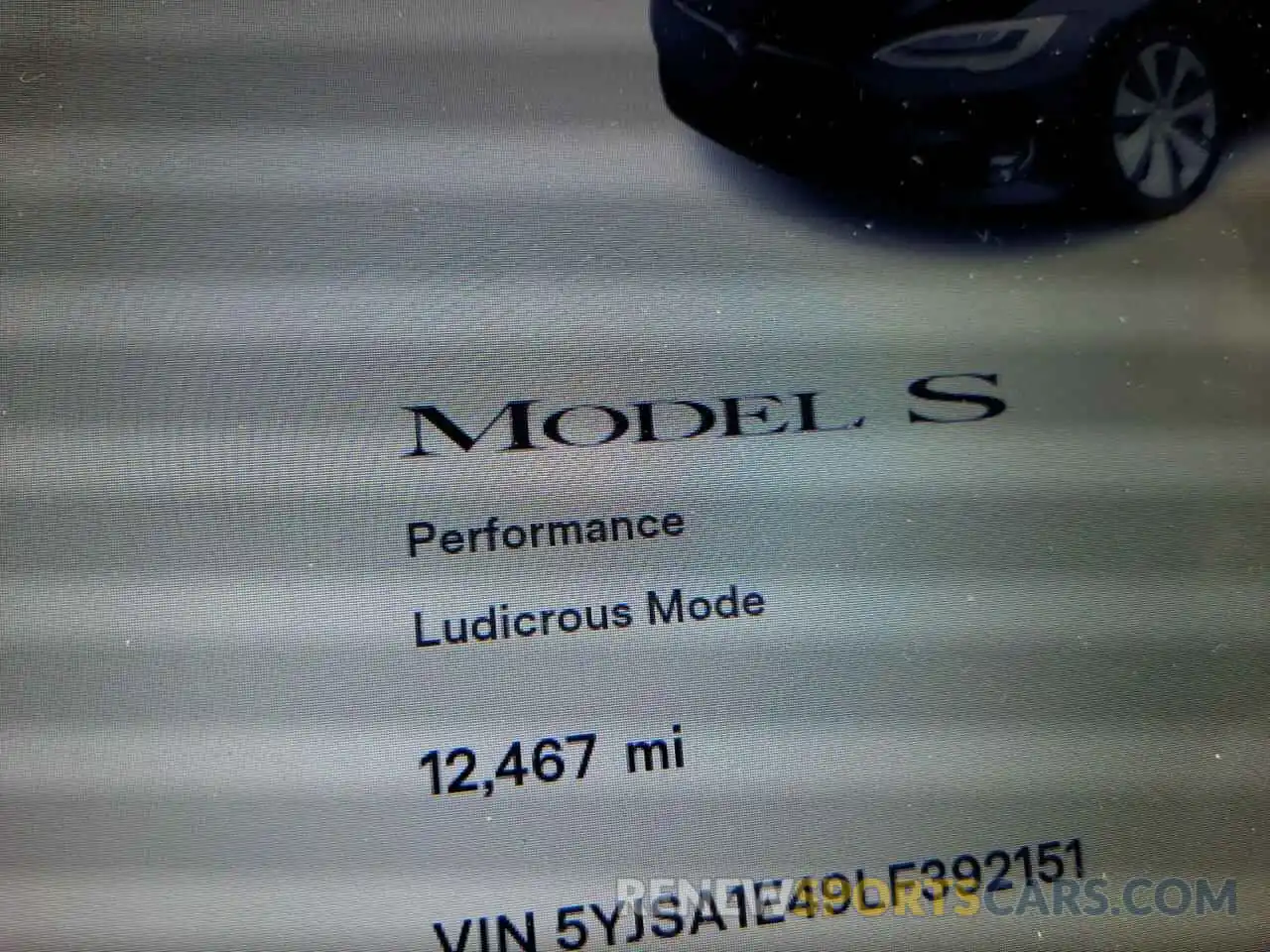 8 Фотография поврежденного автомобиля 5YJSA1E49LF392151 TESLA MODEL S 2020