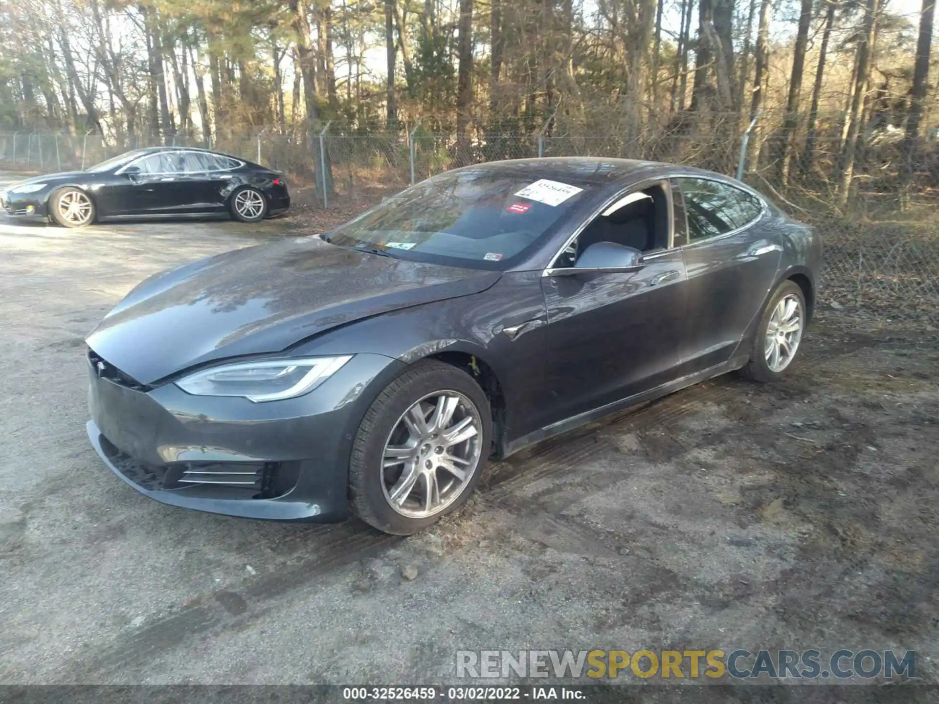 2 Фотография поврежденного автомобиля 5YJSA1E23MF426200 TESLA MODEL S 2021