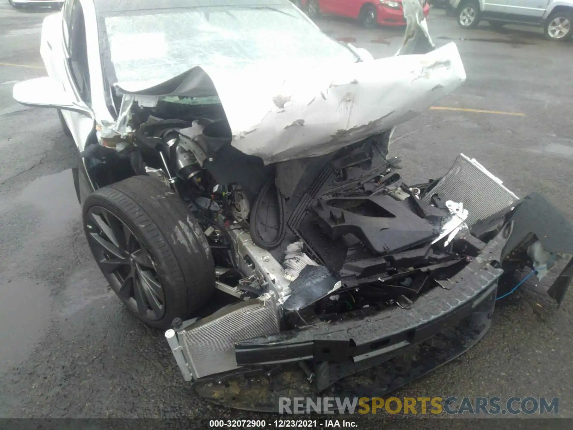 6 Photograph of a damaged car 5YJSA1E27MF427575 TESLA MODEL S 2021