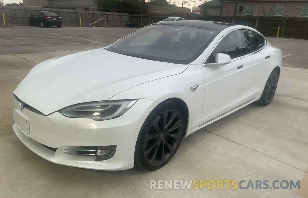 2 Фотография поврежденного автомобиля 5YJSA1E2XMF425562 TESLA MODEL S 2021