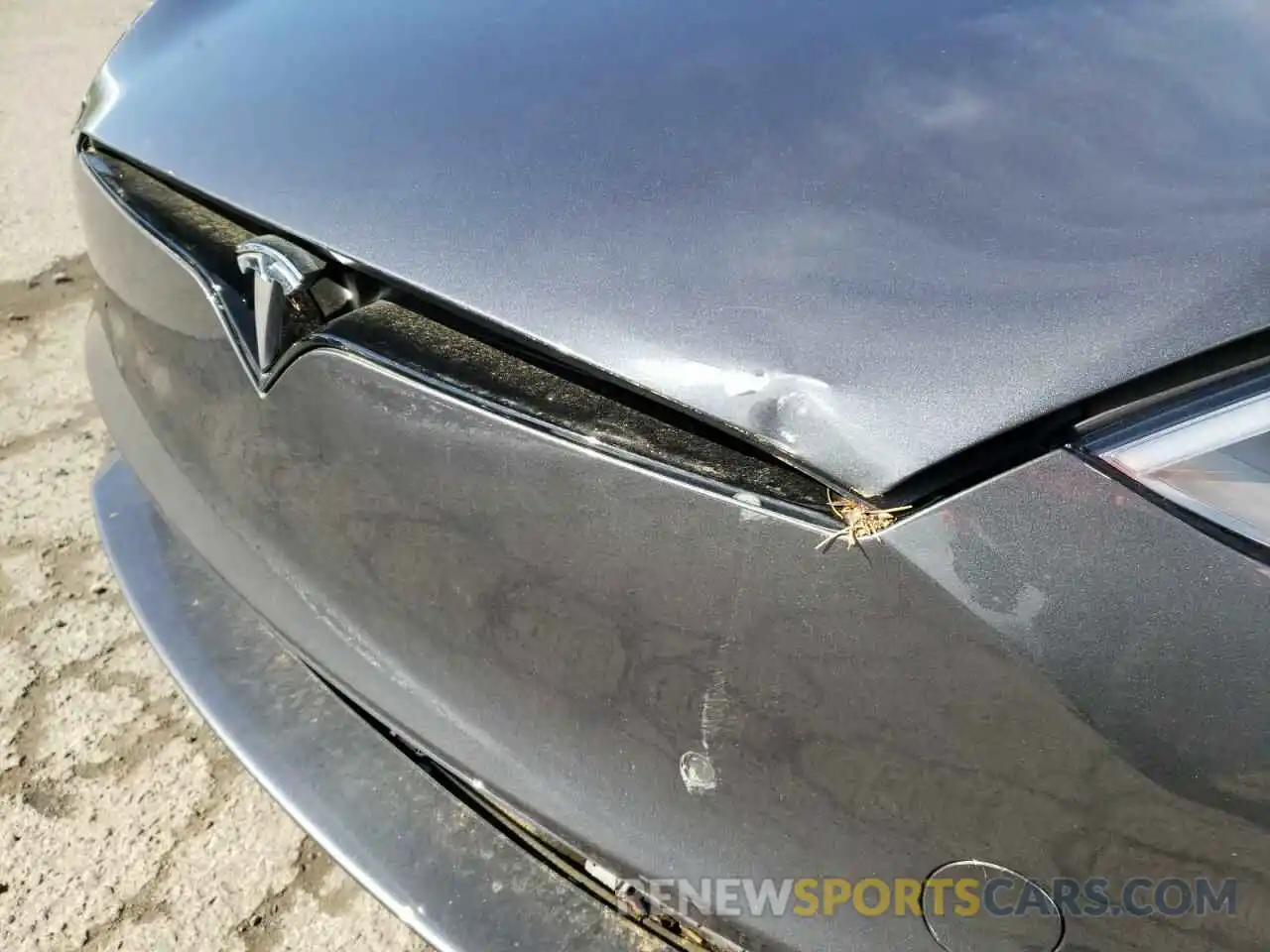 9 Photograph of a damaged car 5YJSA1E50MF433602 TESLA MODEL S 2021