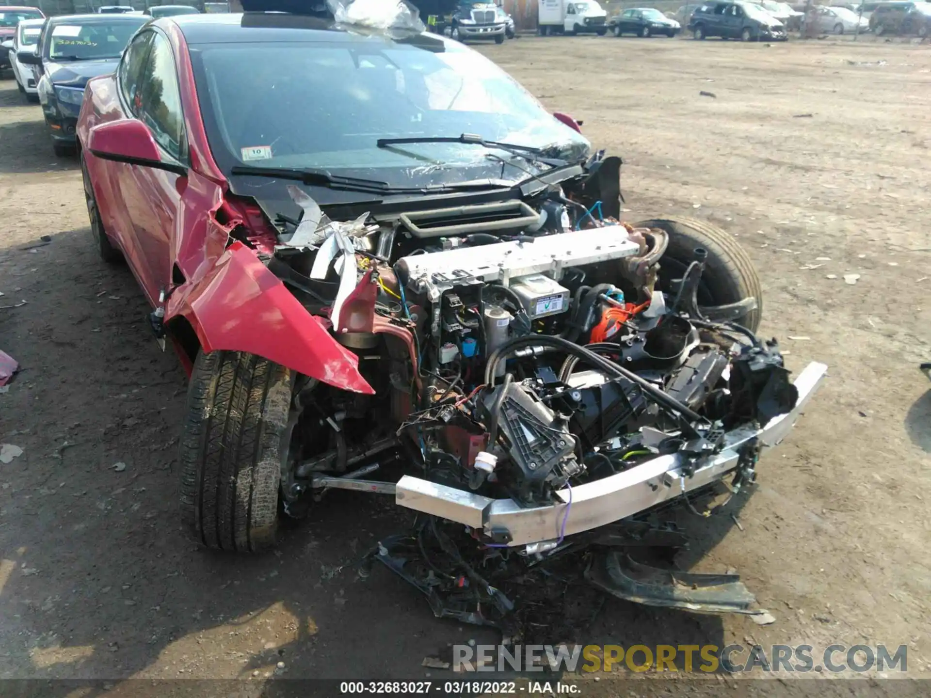 6 Photograph of a damaged car 5YJSA1E51MF440560 TESLA MODEL S 2021