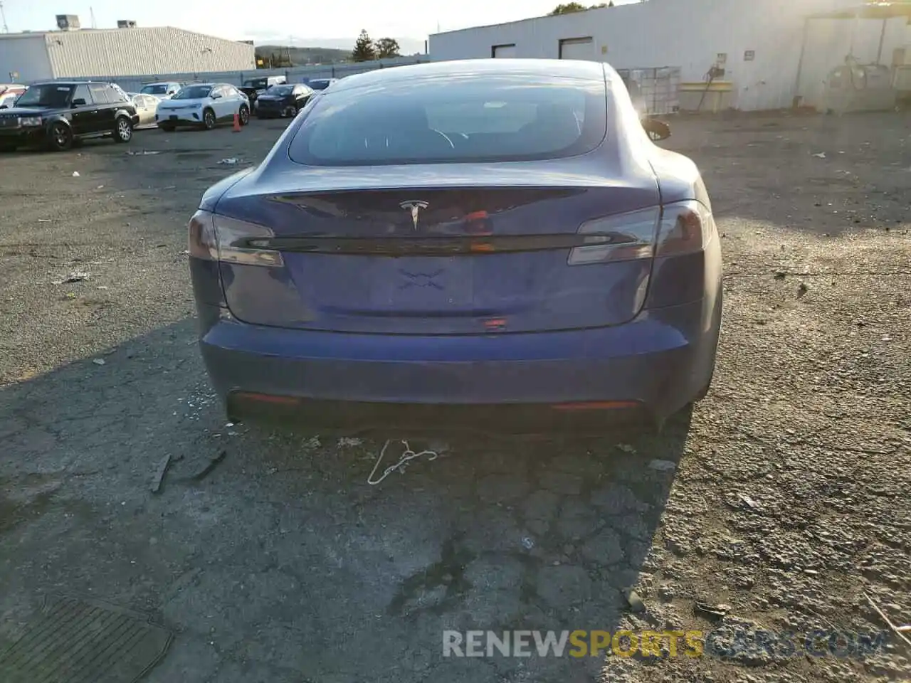 6 Photograph of a damaged car 5YJSA1E53MF433545 TESLA MODEL S 2021