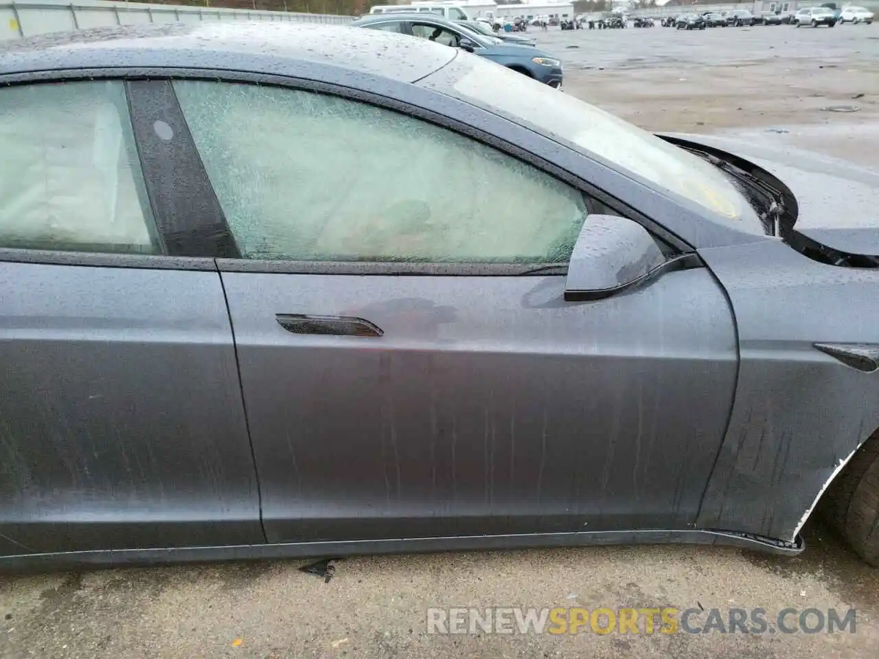 5 Photograph of a damaged car 5YJSA1E55MF454607 TESLA MODEL S 2021