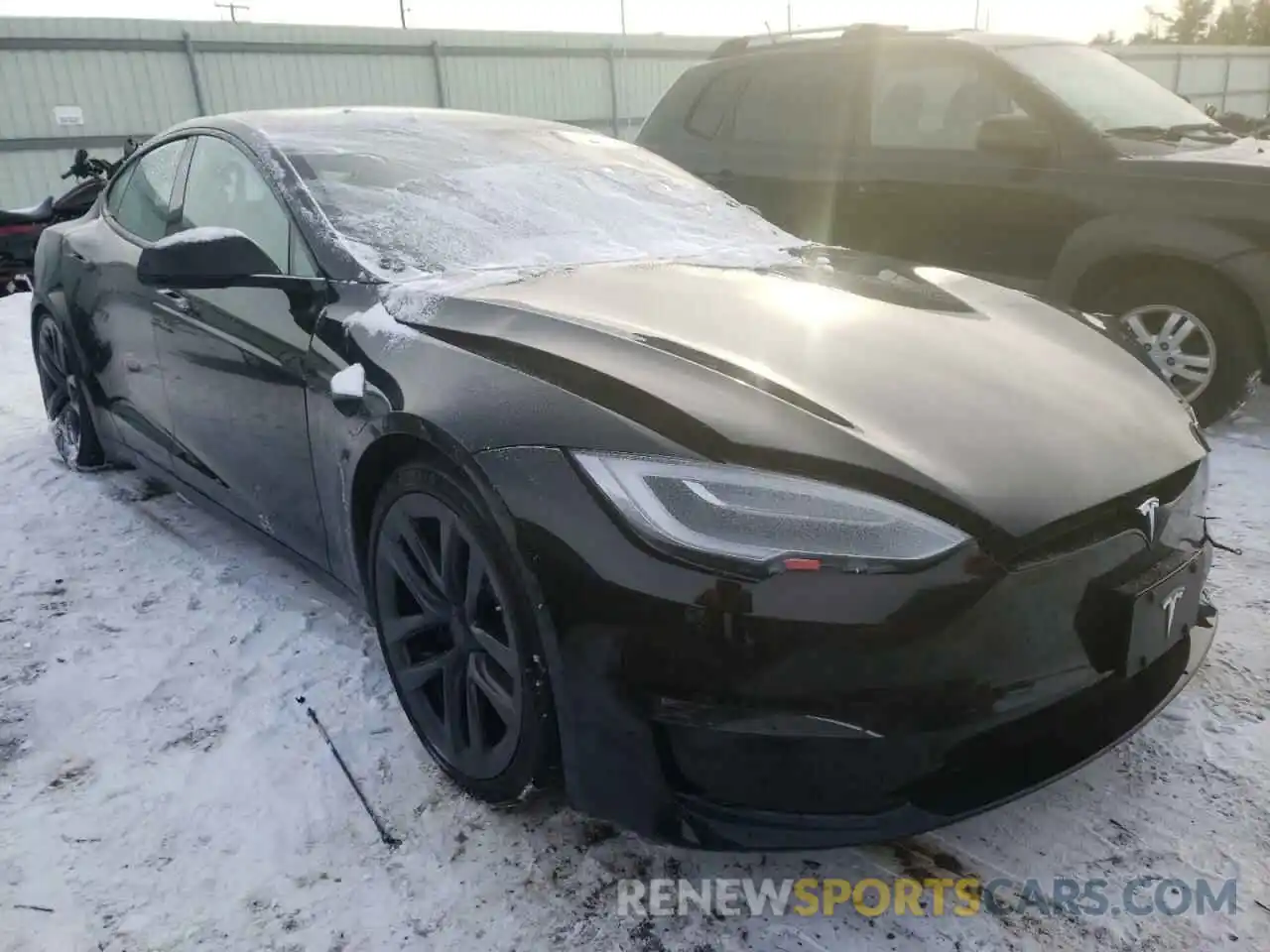 1 Фотография поврежденного автомобиля 5YJSA1E56MF433314 TESLA MODEL S 2021