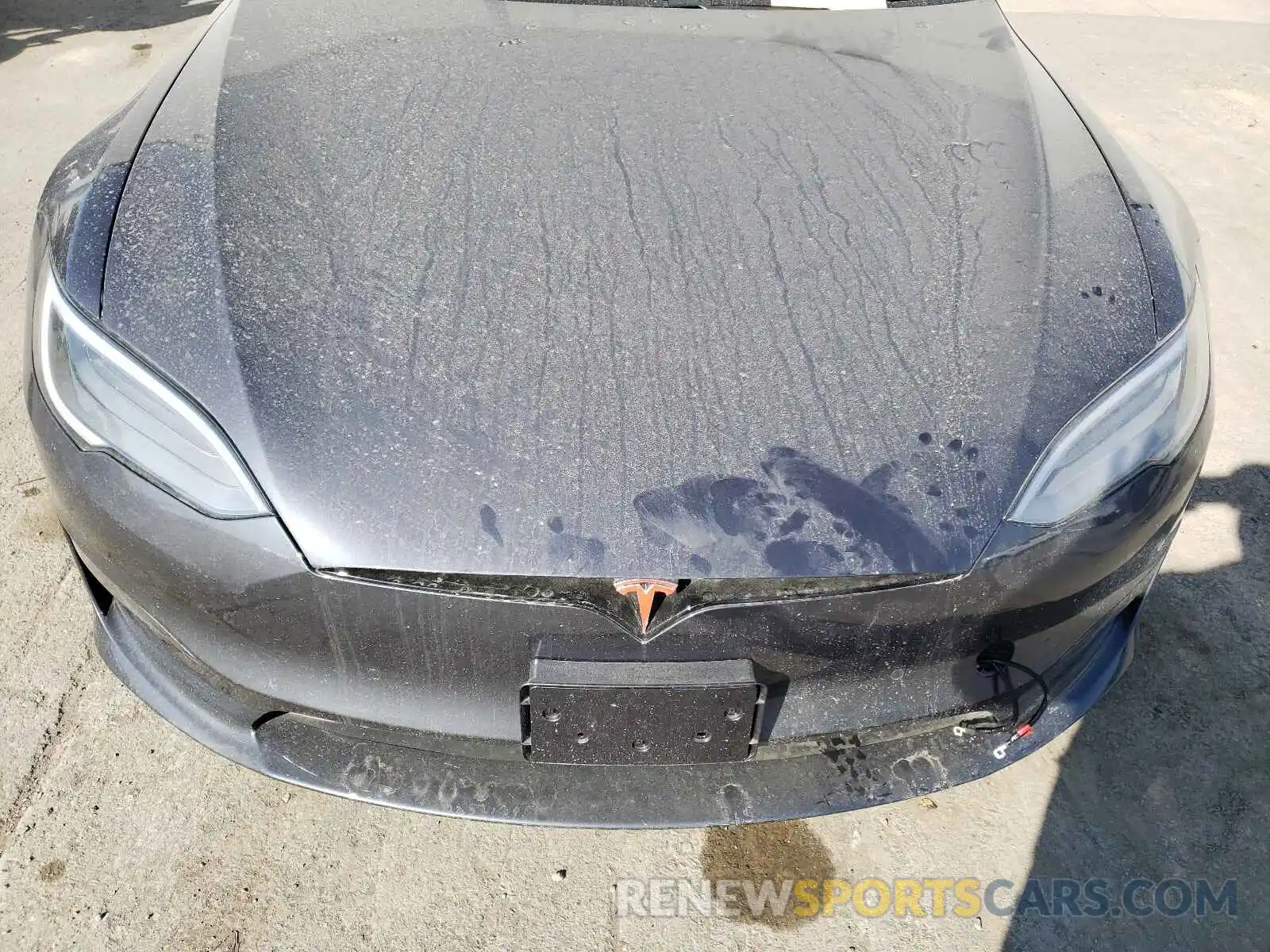 7 Photograph of a damaged car 5YJSA1E58MF436084 TESLA MODEL S 2021