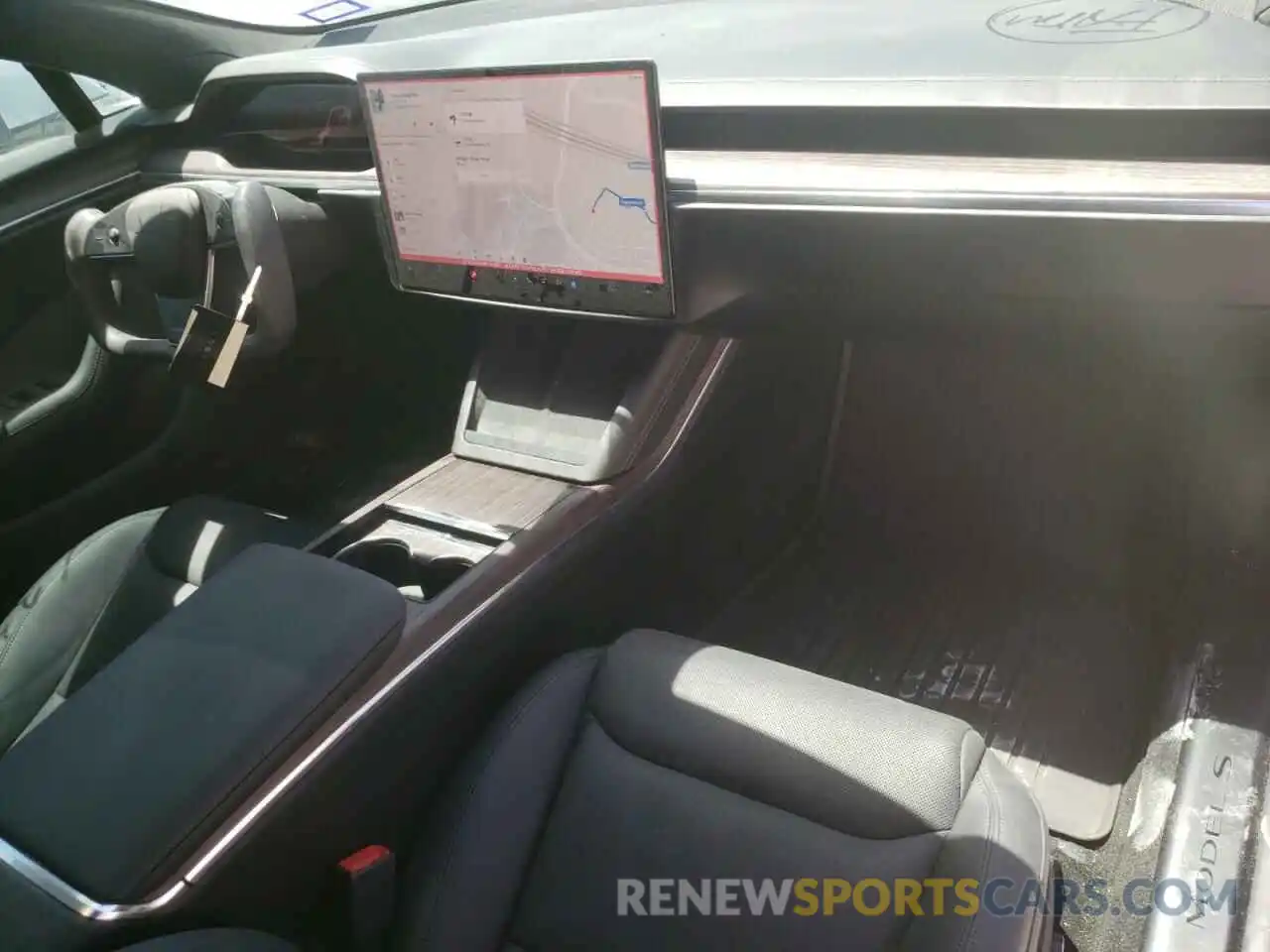 9 Фотография поврежденного автомобиля 5YJSA1E59MF442217 TESLA MODEL S 2021