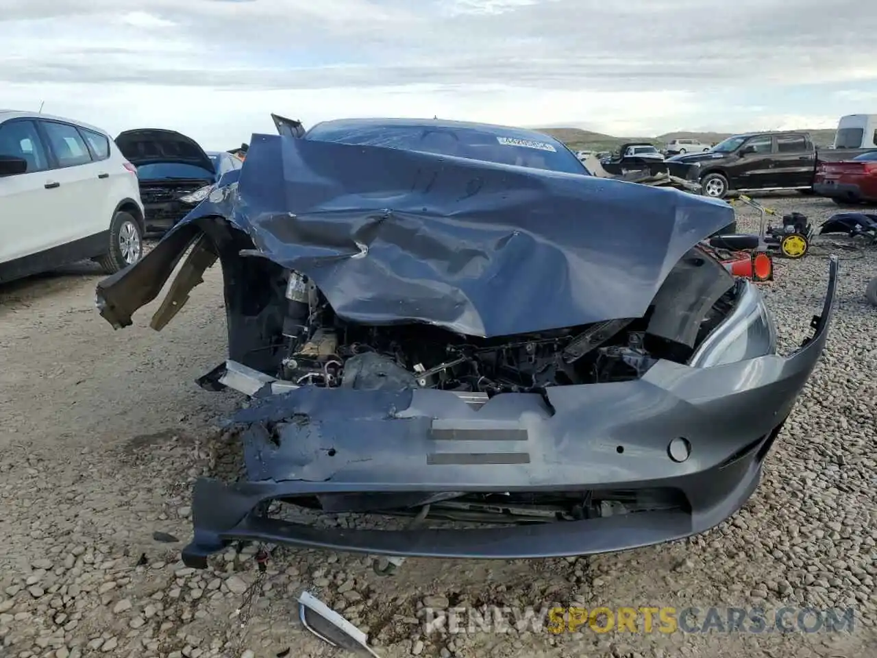 5 Photograph of a damaged car 5YJSA1E5XMF433428 TESLA MODEL S 2021