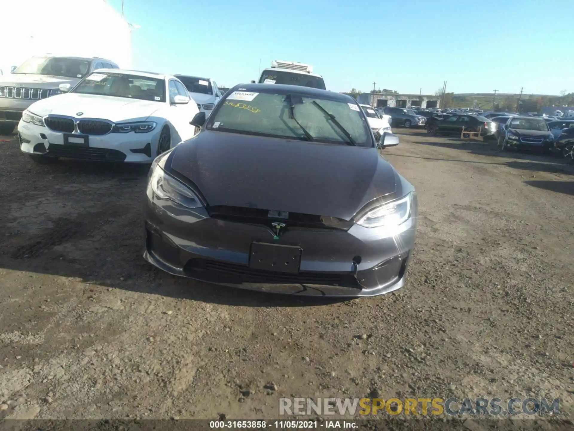 6 Photograph of a damaged car 5YJSA1E5XMF440010 TESLA MODEL S 2021