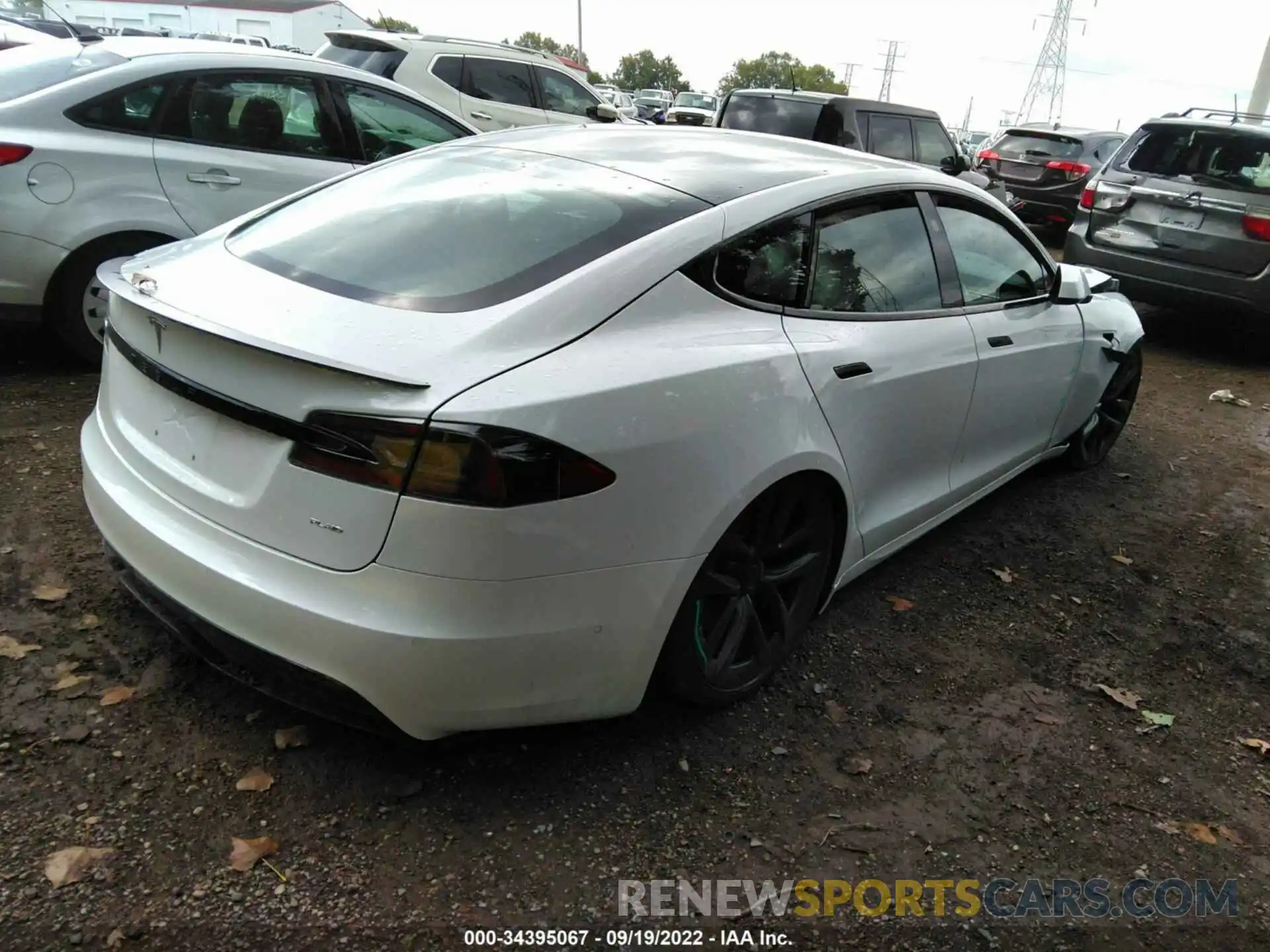 4 Фотография поврежденного автомобиля 5YJSA1E60MF431115 TESLA MODEL S 2021