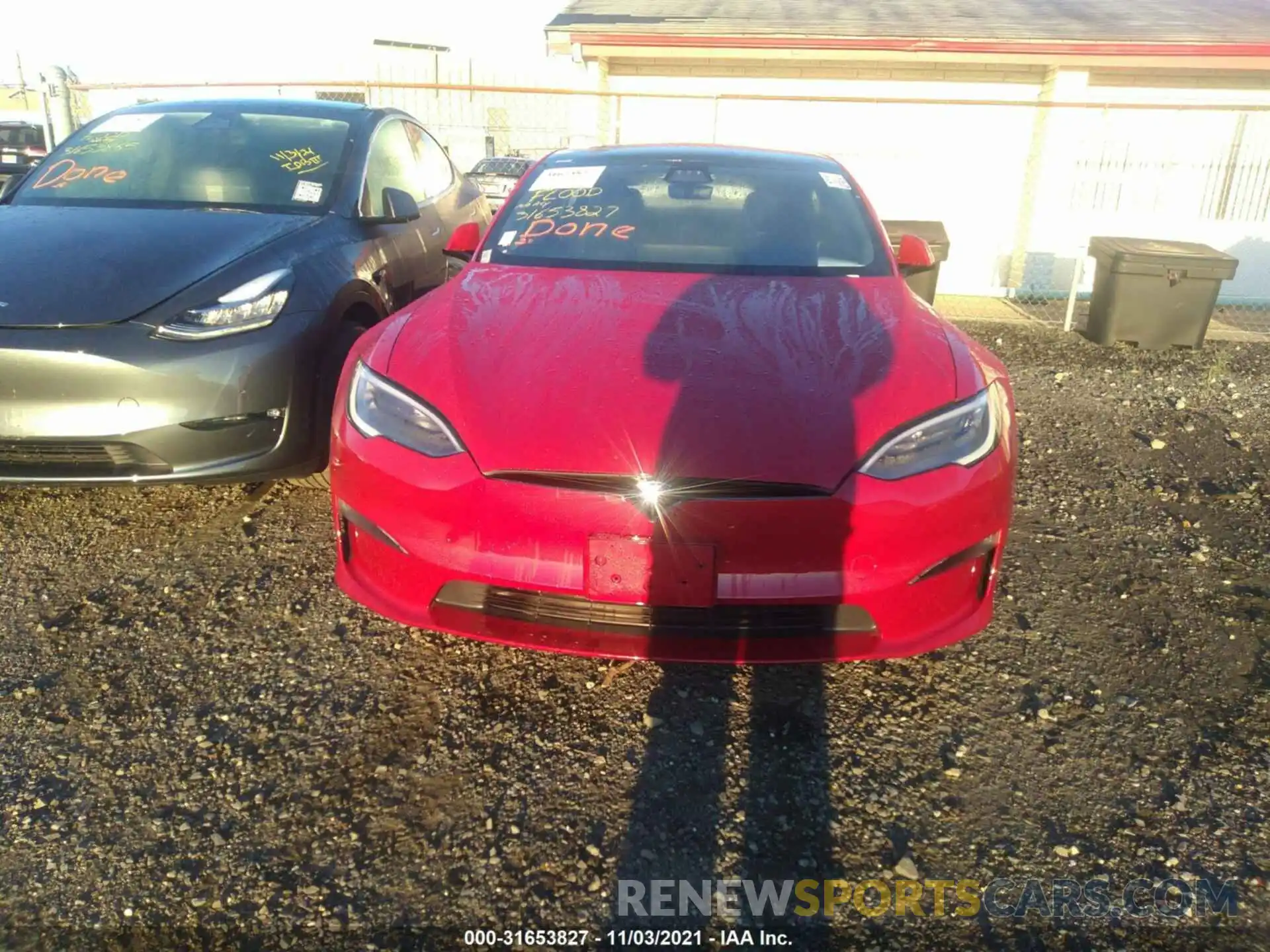 6 Photograph of a damaged car 5YJSA1E60MF439361 TESLA MODEL S 2021