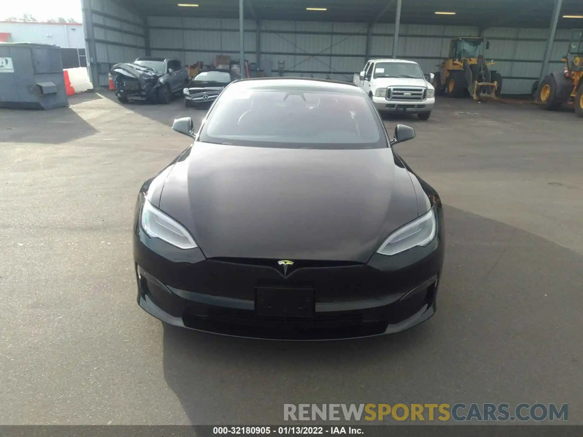 6 Фотография поврежденного автомобиля 5YJSA1E61MF456413 TESLA MODEL S 2021