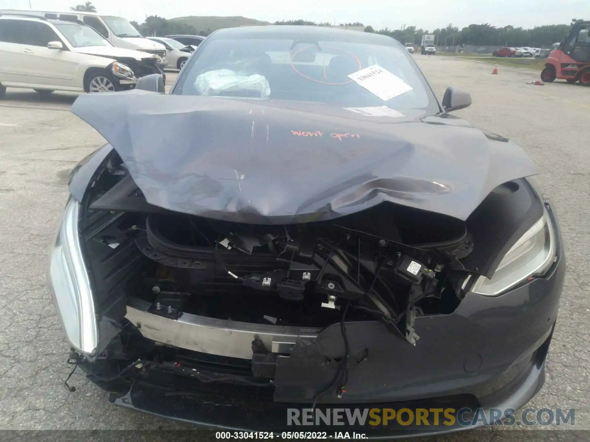 6 Photograph of a damaged car 5YJSA1E63MF431089 TESLA MODEL S 2021