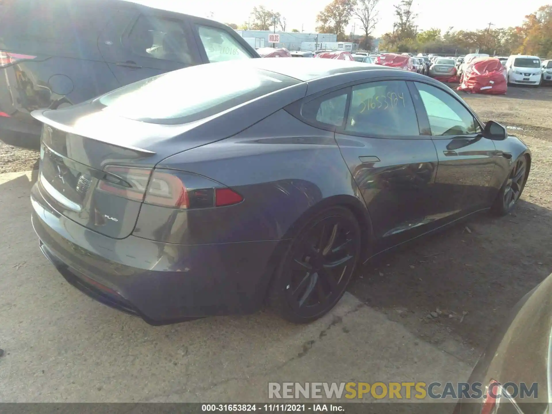 4 Photograph of a damaged car 5YJSA1E63MF432100 TESLA MODEL S 2021