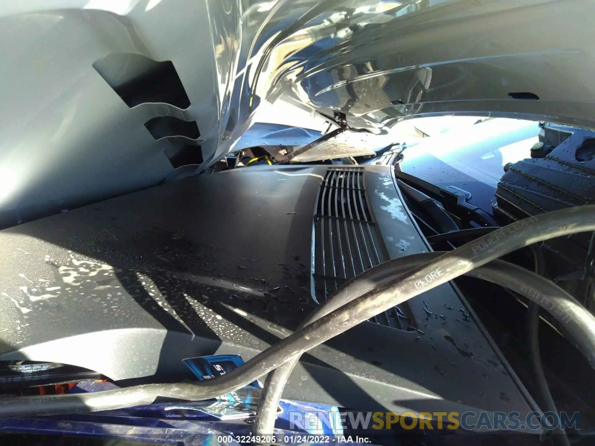 10 Photograph of a damaged car 5YJSA1E63MF454419 TESLA MODEL S 2021